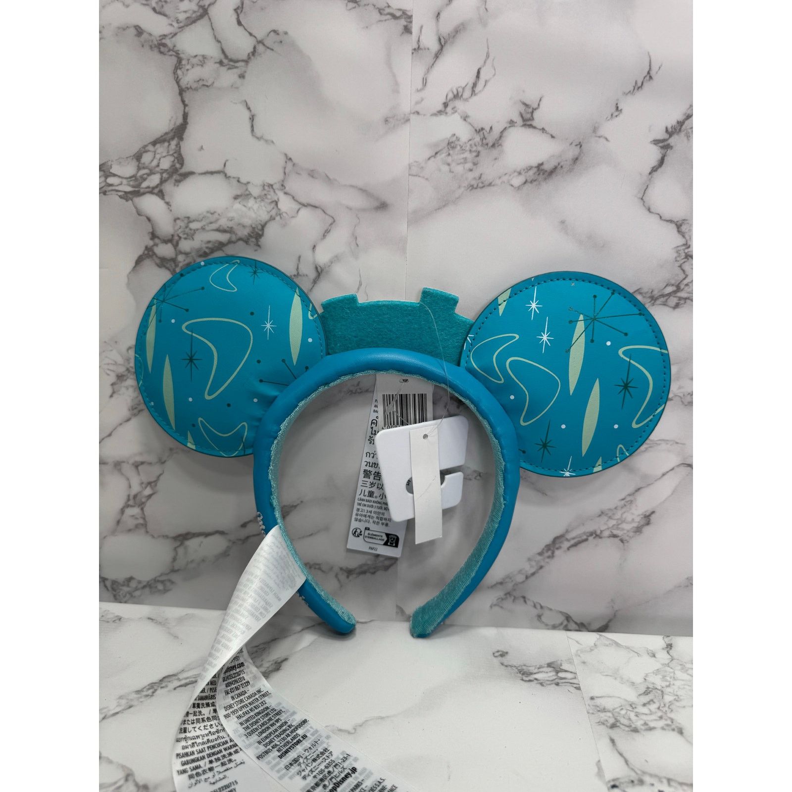Disney Mickey Ears Disneyland Souvenir 2022 Headband NEW #G911 Size ONE SIZE - 8 Thumbnail