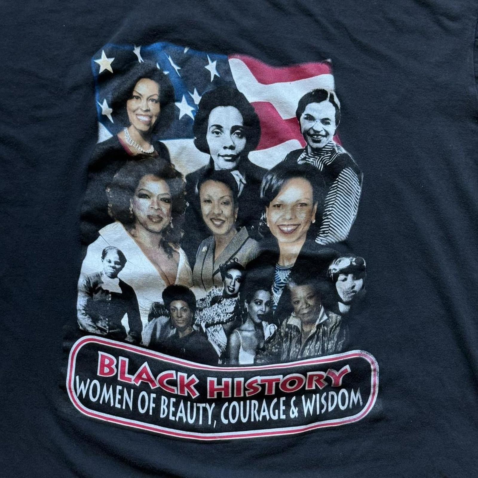 Other Women's Black History Month Vintage Graphic T-Shirt Size US XL / EU 56 / 4 - 3 Thumbnail