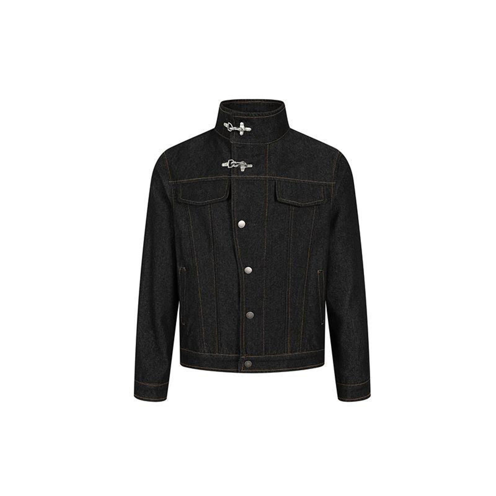 Other Washed Clasp-Button Denim Jacket Size US 32 / EU 48 - 1 Thumbnail