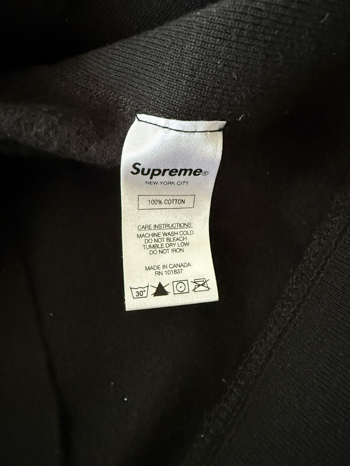 Supreme Sleeve Embroidered Hoodie Size US M / EU 48-50 / 2 - 6 Thumbnail