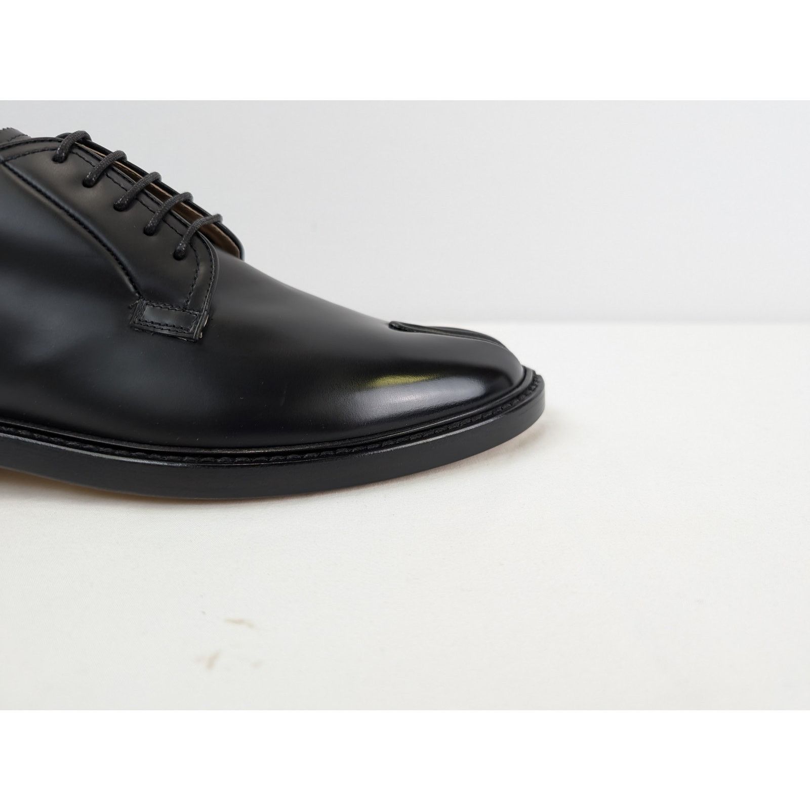 Maison Margiela o1rshd1 Q:4 / Classic Tabi Derby Shoe Boots in Black Size US 11 / EU 44 - 4 Thumbnail