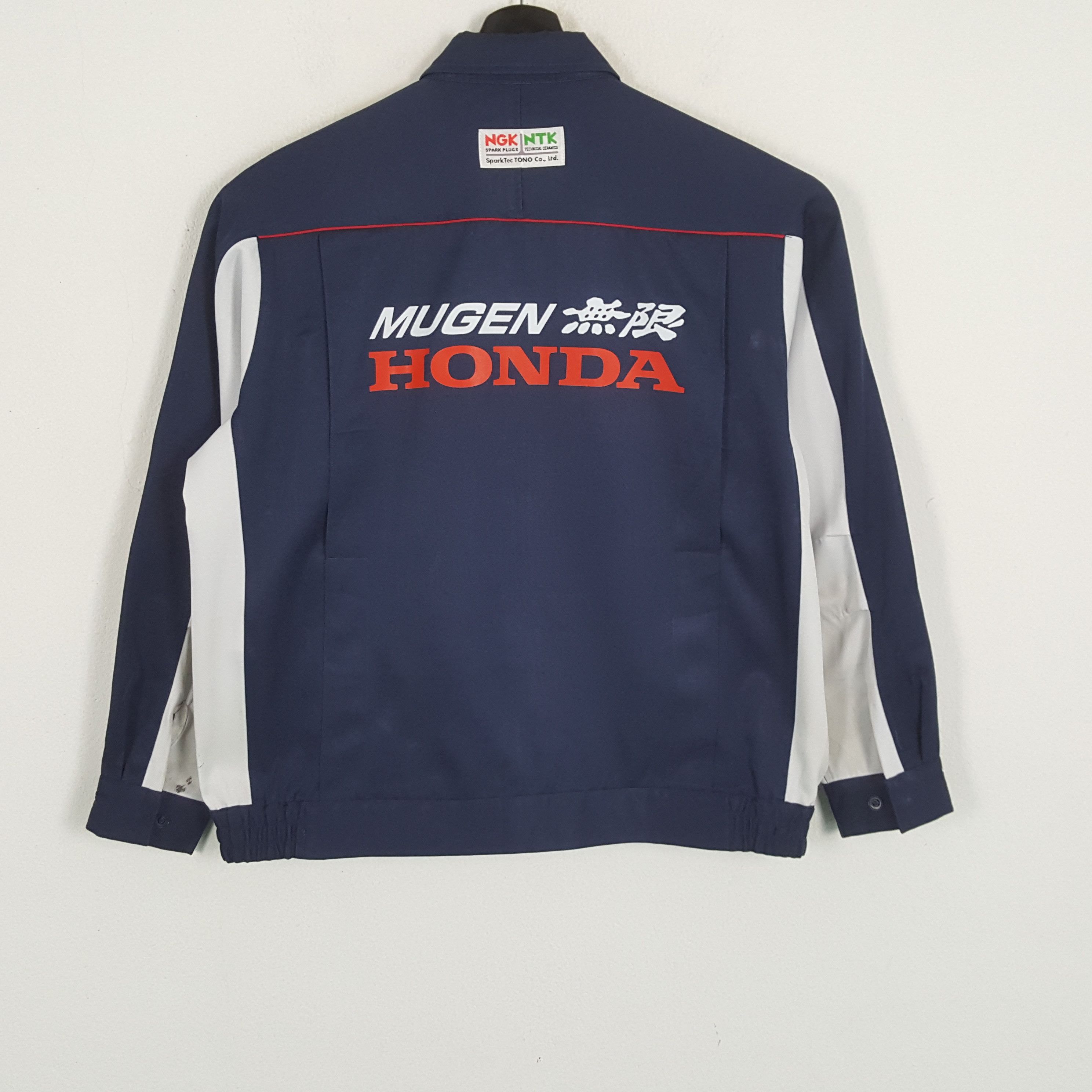 Vintage MUGEN HONDA Japanese Motorsports Custom Art Jacket Size US L / EU 52-54 / 3 - 1 Thumbnail