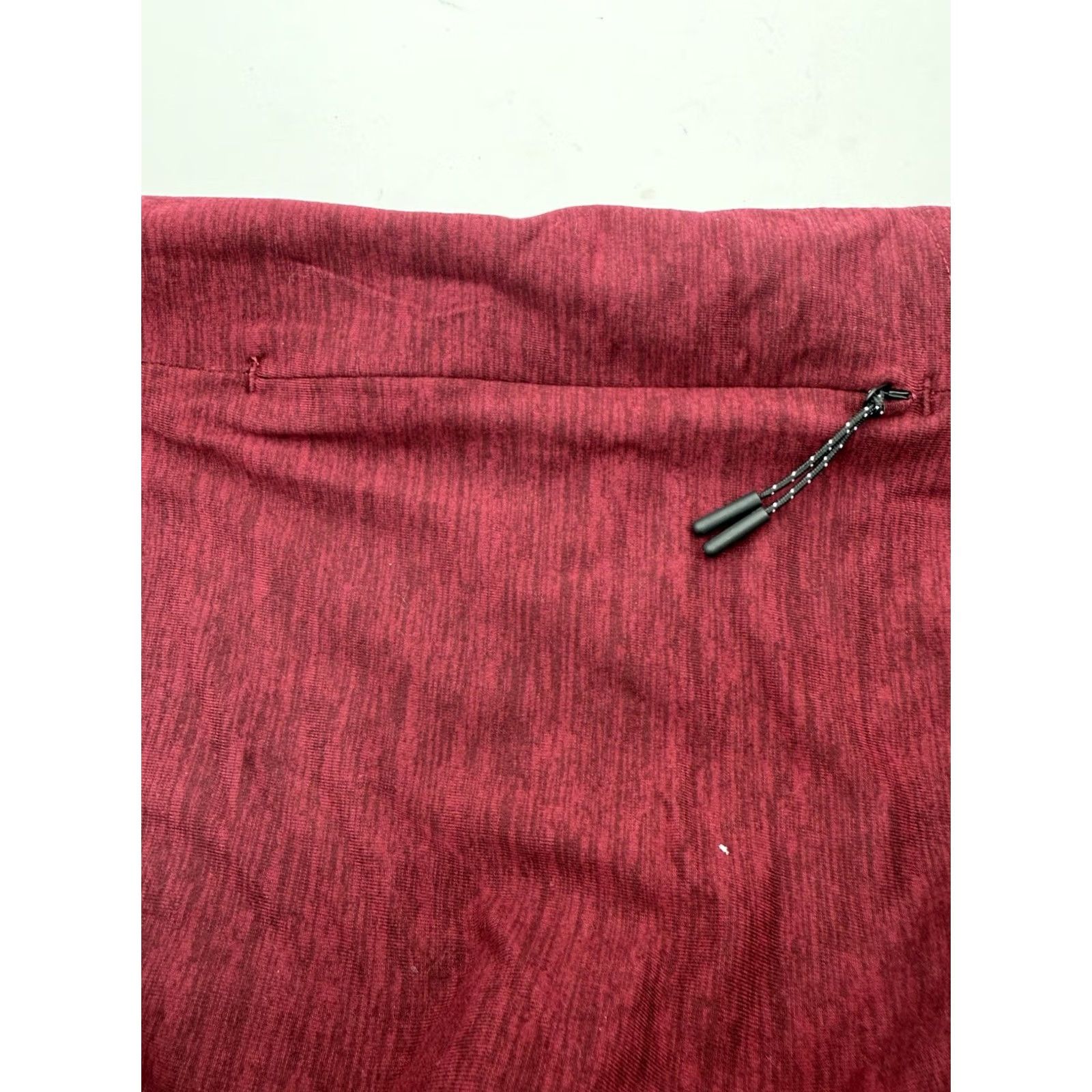 Vintage Member's Mark Men’s Long Sleeve Crew Neck T-Shirt Bordeaux/red wine 2XL Soft Brushed Fabric Stretch Tech Zip Pocket NWT Size US XXL / EU 58 / 5 - 4 Thumbnail