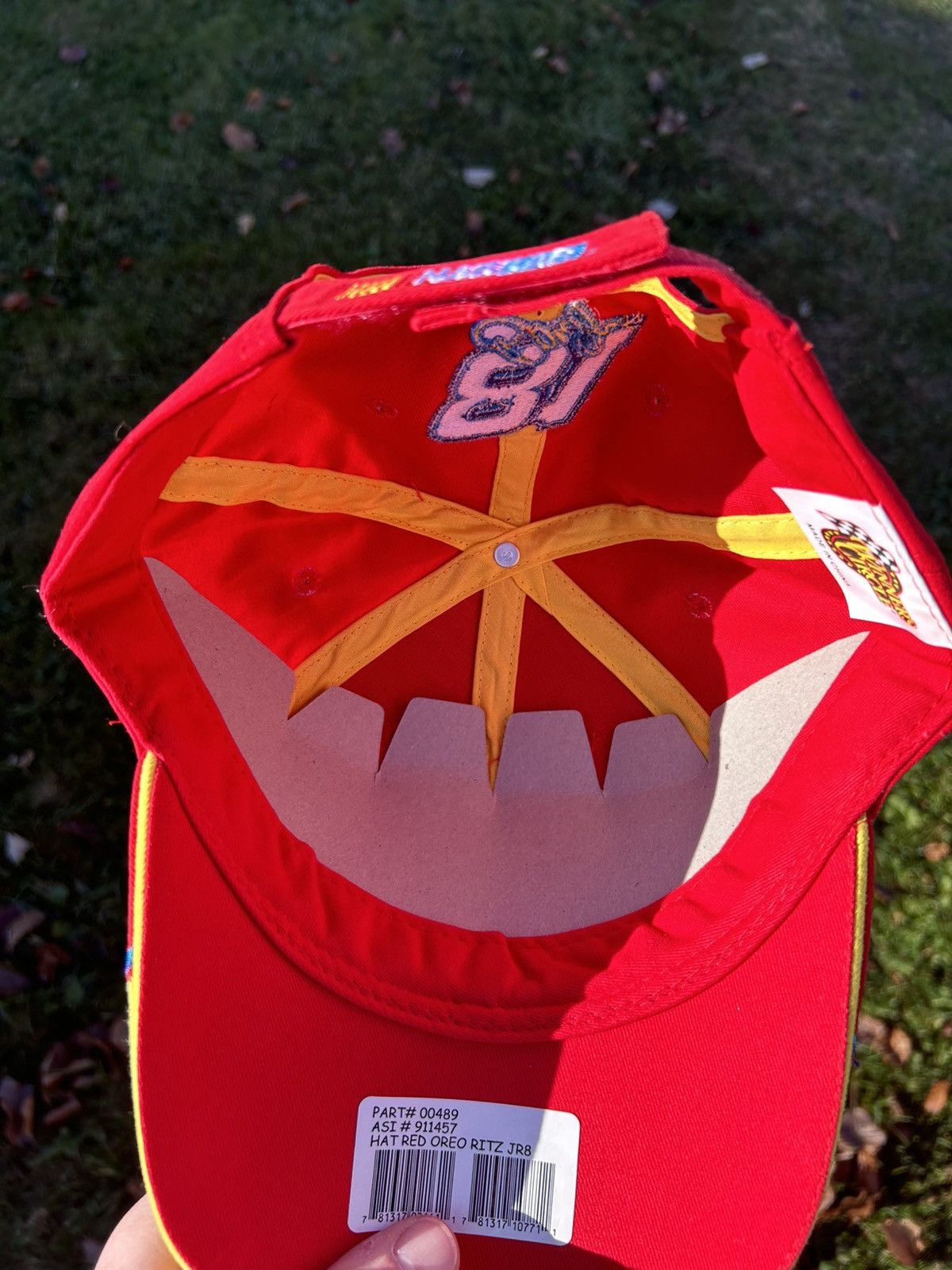 NASCAR Y2K Dale Earnhardt Jr. NASCAR Hat NWT Size ONE SIZE - 5 Thumbnail