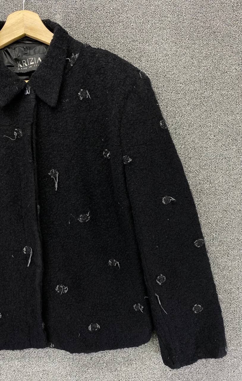 Krizia Uomo Vintage Krizia Uomo Wool Cardigan Rare Jacket Size L / US 10 / IT 46 - 4 Thumbnail