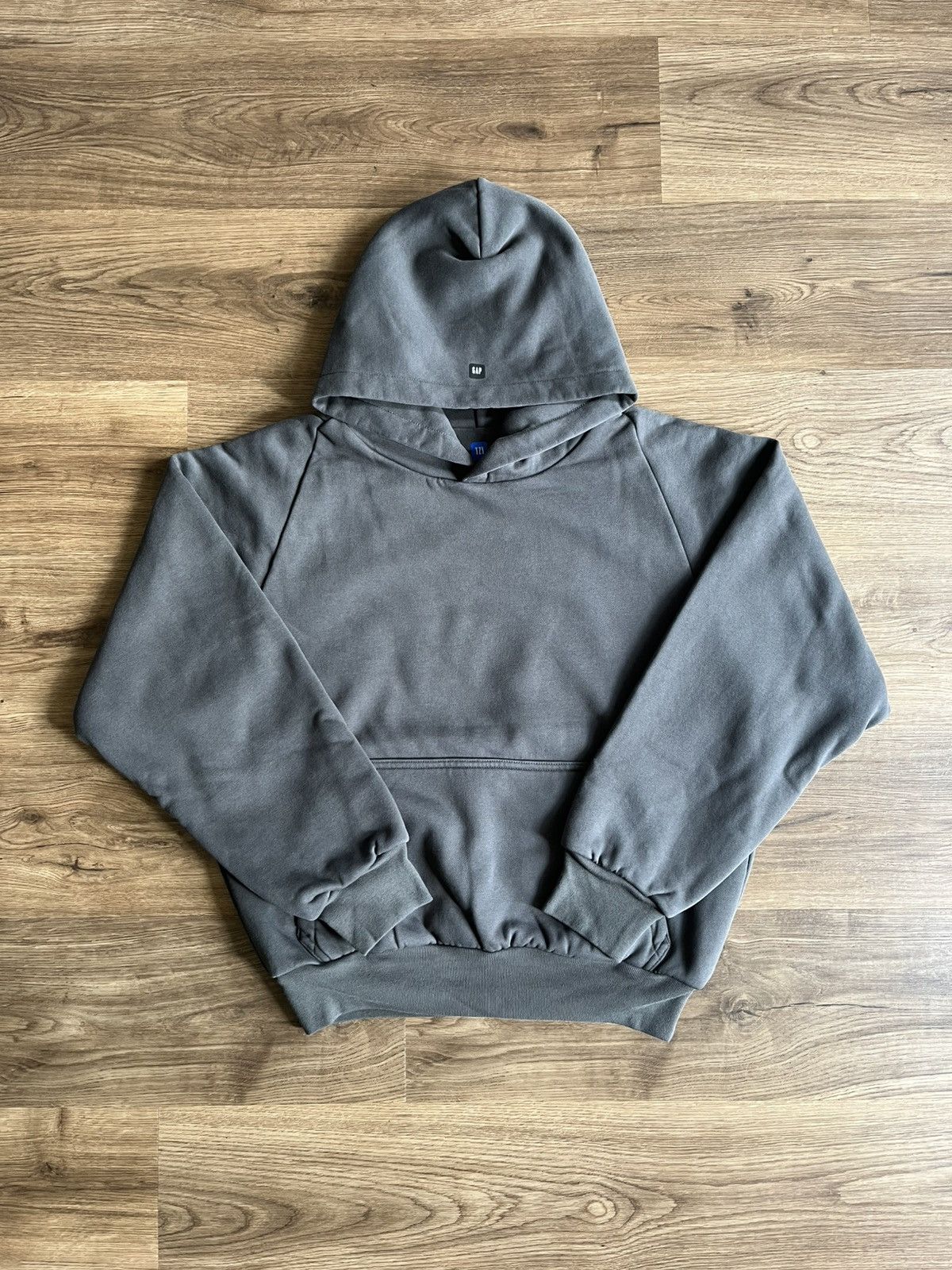 Balenciaga × Gap × Kanye West YGEBB Yeezy Gap Logo Shrunken Hoodie