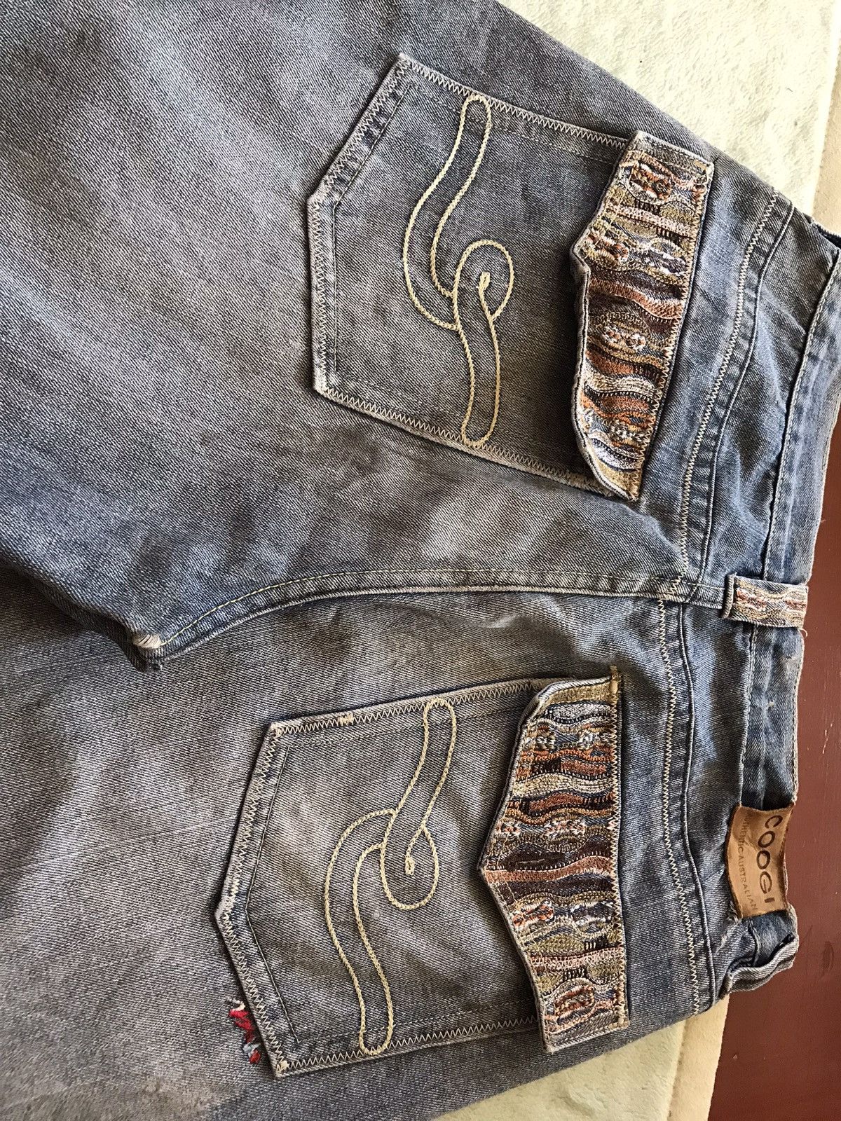 Coogi Coogi Baggy Distressed Ripped Jean Size US 34 / EU 50 - 5 Thumbnail