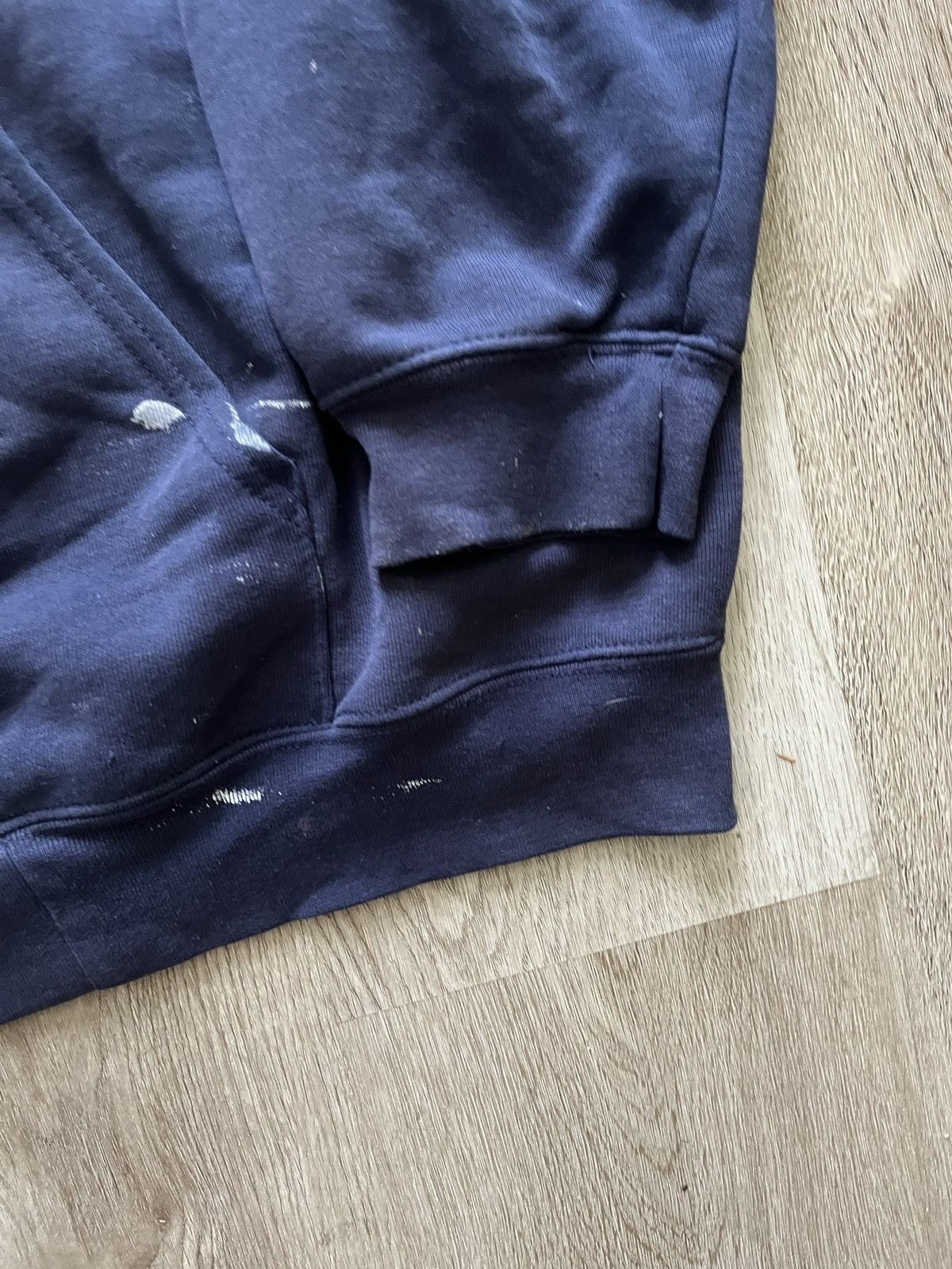 Carhartt Vintage Worn In Navy Blue Carhartt Zip Up Hoodie Size US XXL / EU 58 / 5 - 6 Thumbnail