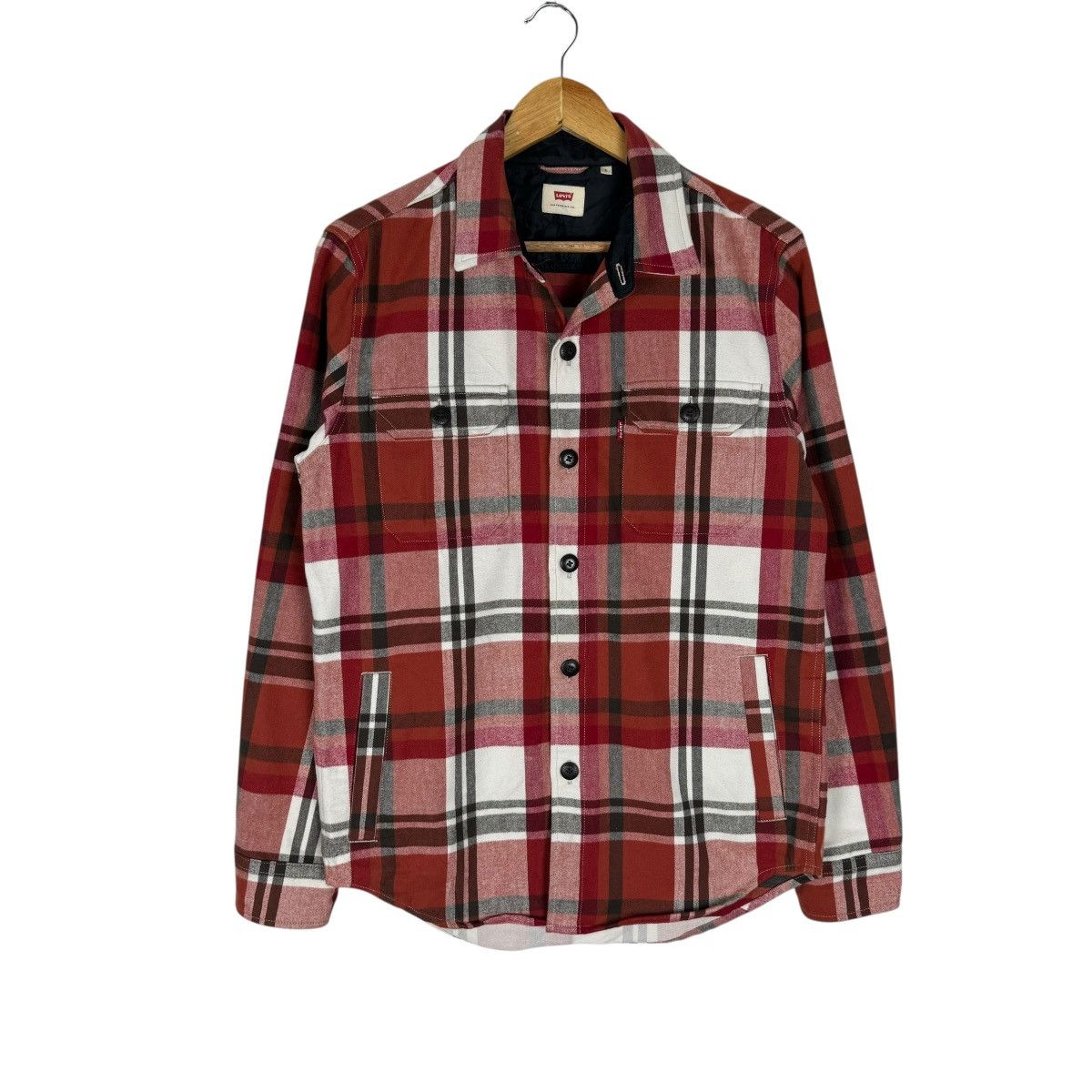 Cowboy Equipment × LVC × Levi's ☀️LEVIS FLANNEL TARTAN BUTTON SHIRTS Size US S / EU 44-46 / 1 - 2 Thumbnail