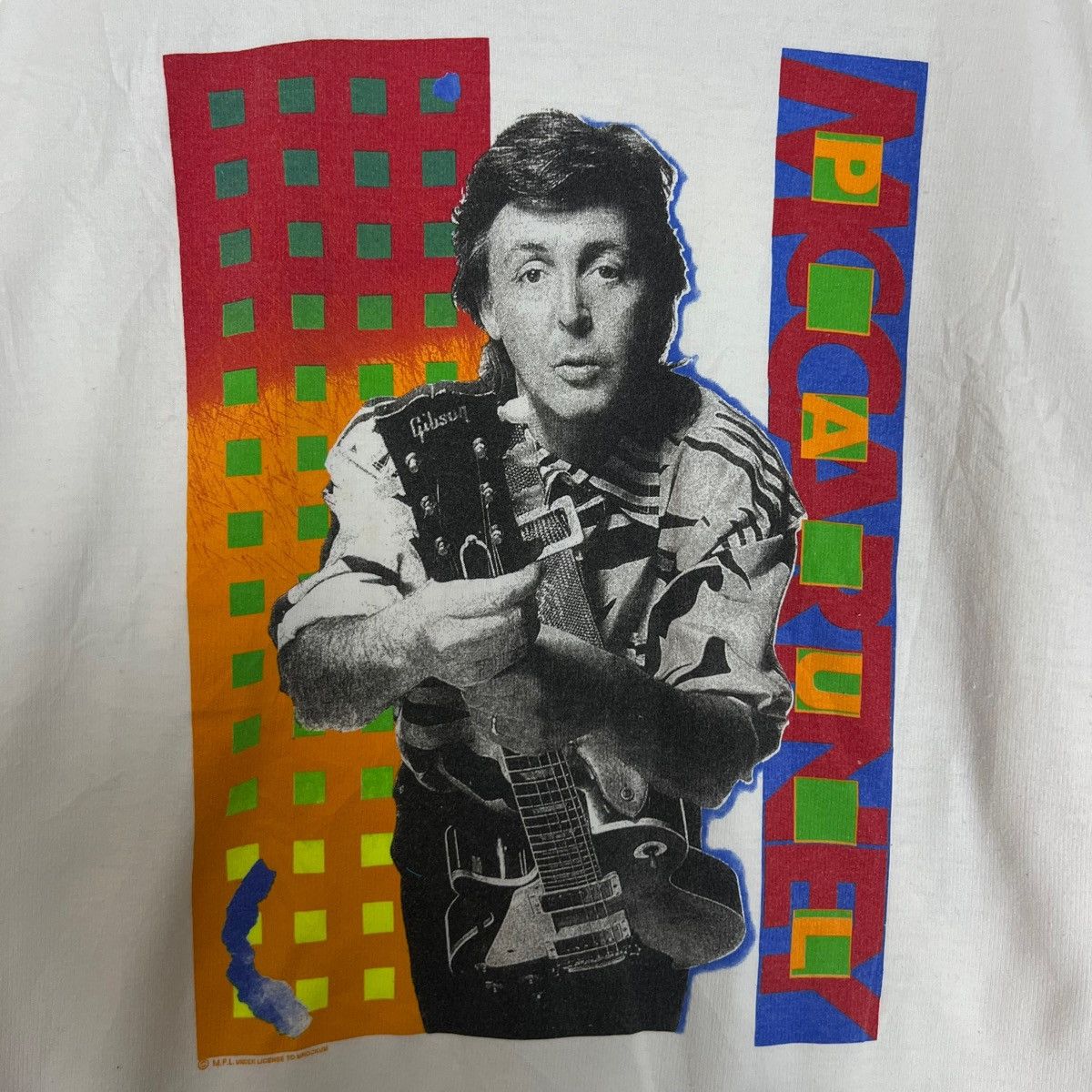 🔥VINTAGE 1989 PAUL MCCARTHY WORLD TOUR BROCKUM SWEATSHIRT