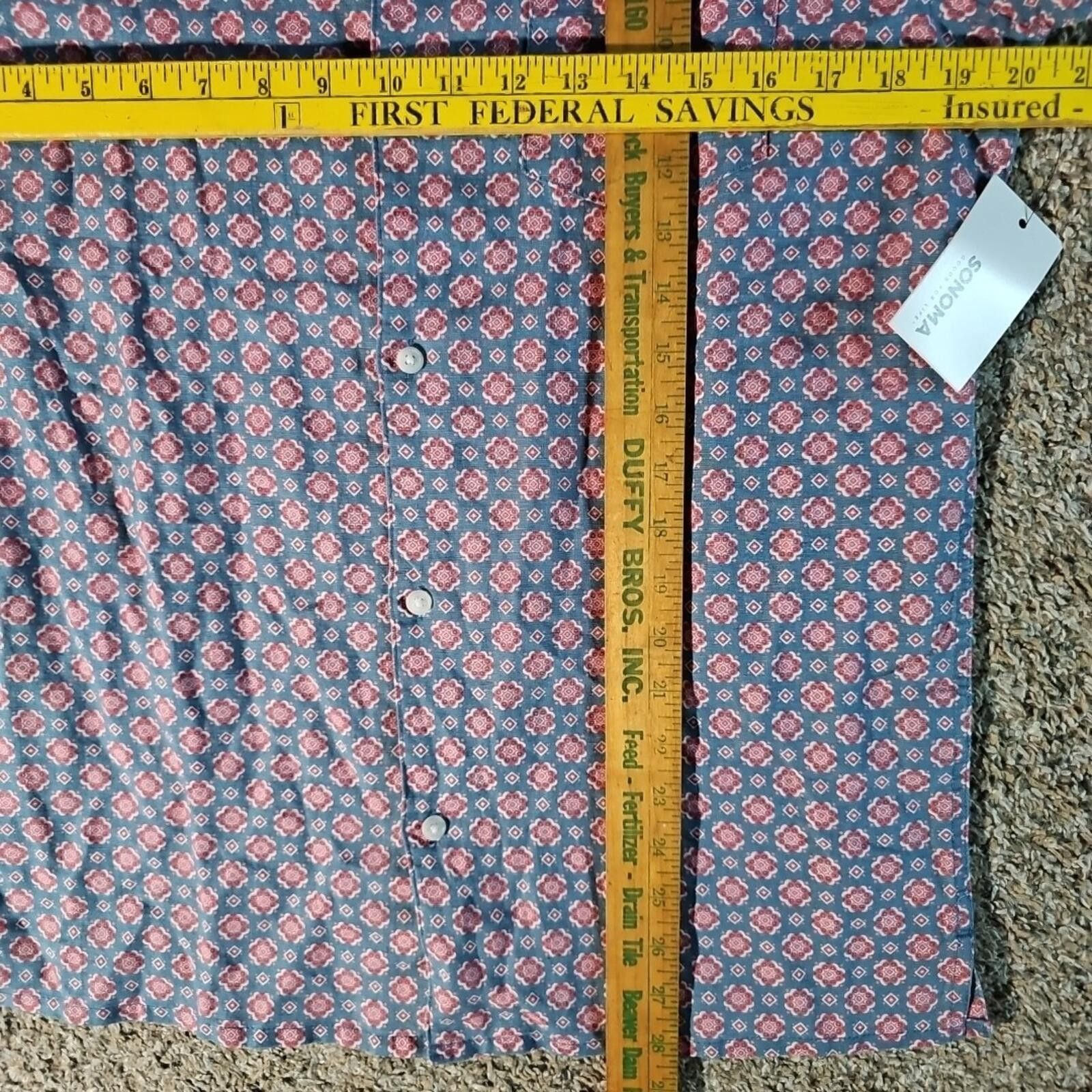 Sonoma Sonoma The Camp Shirt S NWT Linen button Up Size US S / EU 44-46 / 1 - 4 Thumbnail