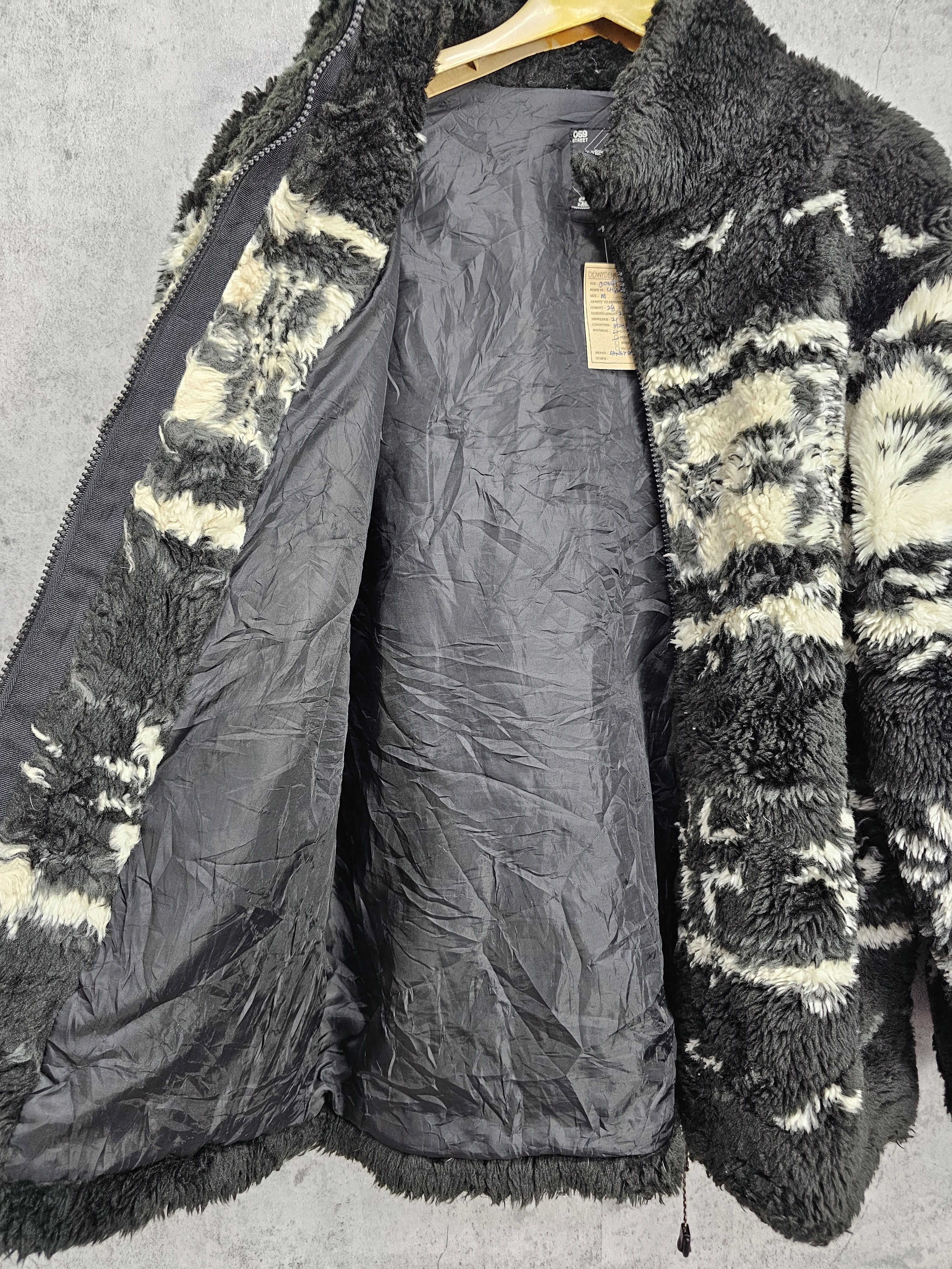 Japanese Brand Vintage Style SANSY DAISY Fur Fleece Heavy Jacket J0041 Size US M / EU 48-50 / 2 - 10 Thumbnail