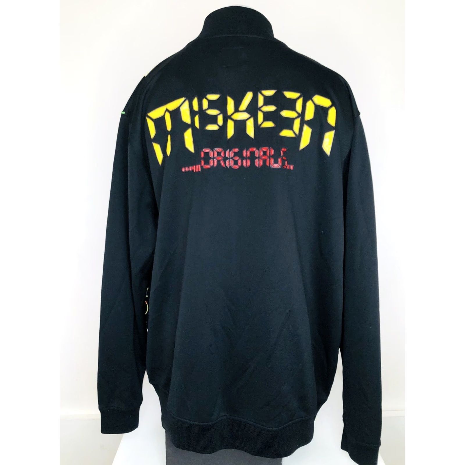 Logo 7 Miskeen Atari Video Game PUFFY LOGO Space Invaders 2XL Jacket Mens Regular Size 2XL Black Full Zip Logo 90s Theme Pokemon? Size US XXL / EU 58 / 5 - 6 Thumbnail