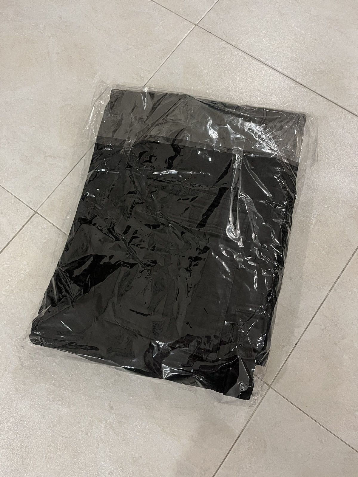 Rick Owens Drkshdw Rick Owens Double Cargo Jumbo Belas (Black Wax) Size US 30 / EU 46 - 9 Thumbnail