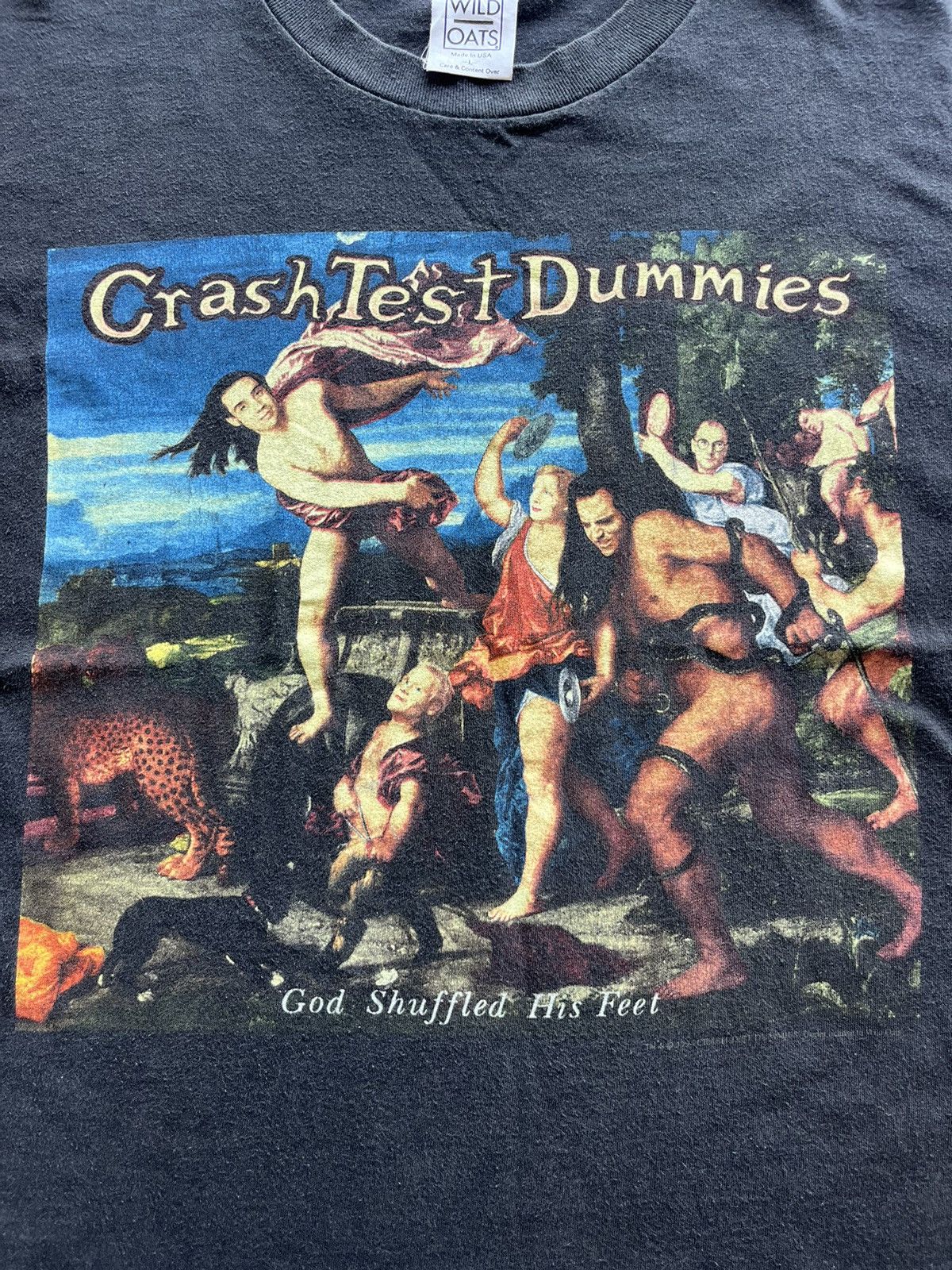Band Tees × Vintage Vintage Crash Test Dummies God Shuffled His Feet 1994’s Size US L / EU 52-54 / 3 - 6 Thumbnail