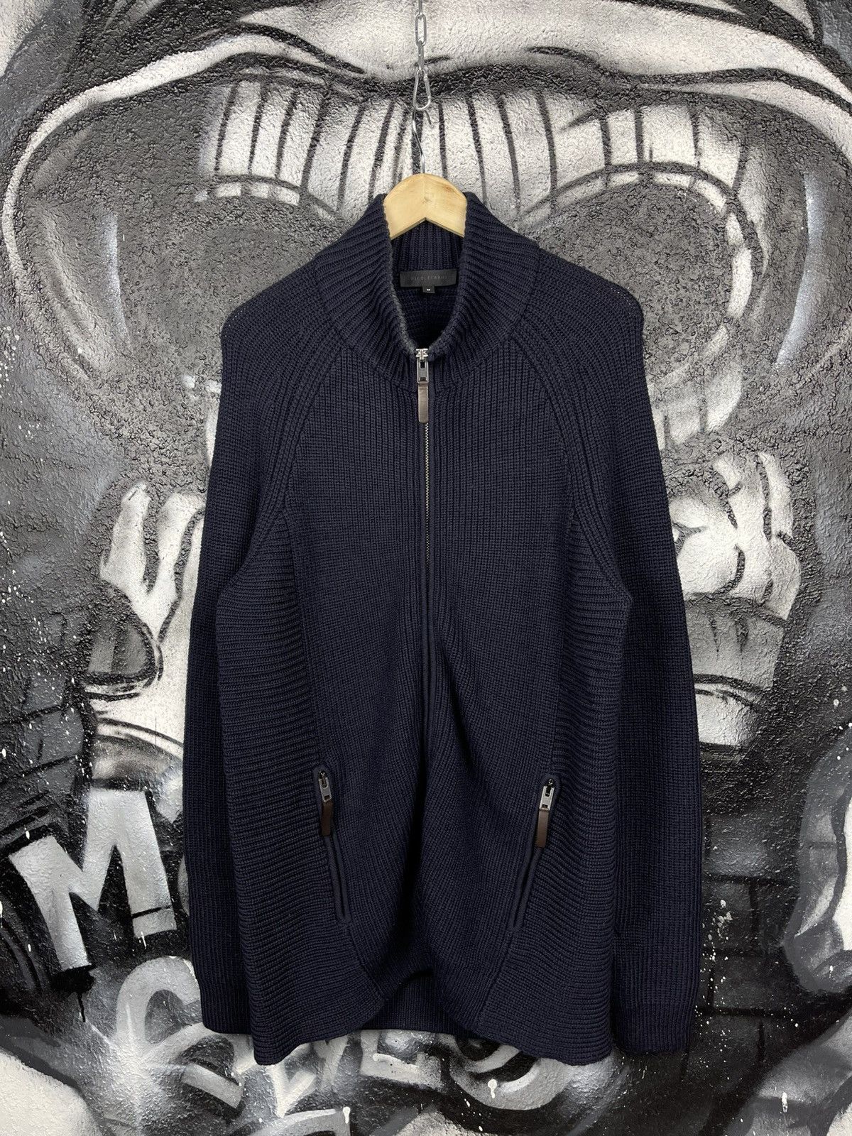 Nicole Farhi Nicole Farhi Heavy Knit Full Zip Sweater Men’s Size M Size US M / EU 48-50 / 2 - 2 Thumbnail