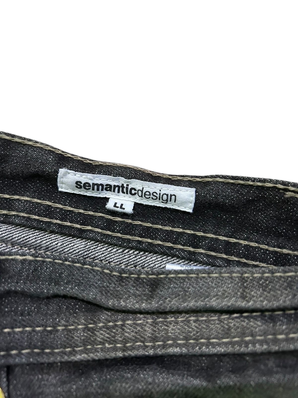 Kapital Semantic design Punk Bondage Style Denim Jeans ☠️☠️ Size US 32 / EU 48 - 13 Thumbnail