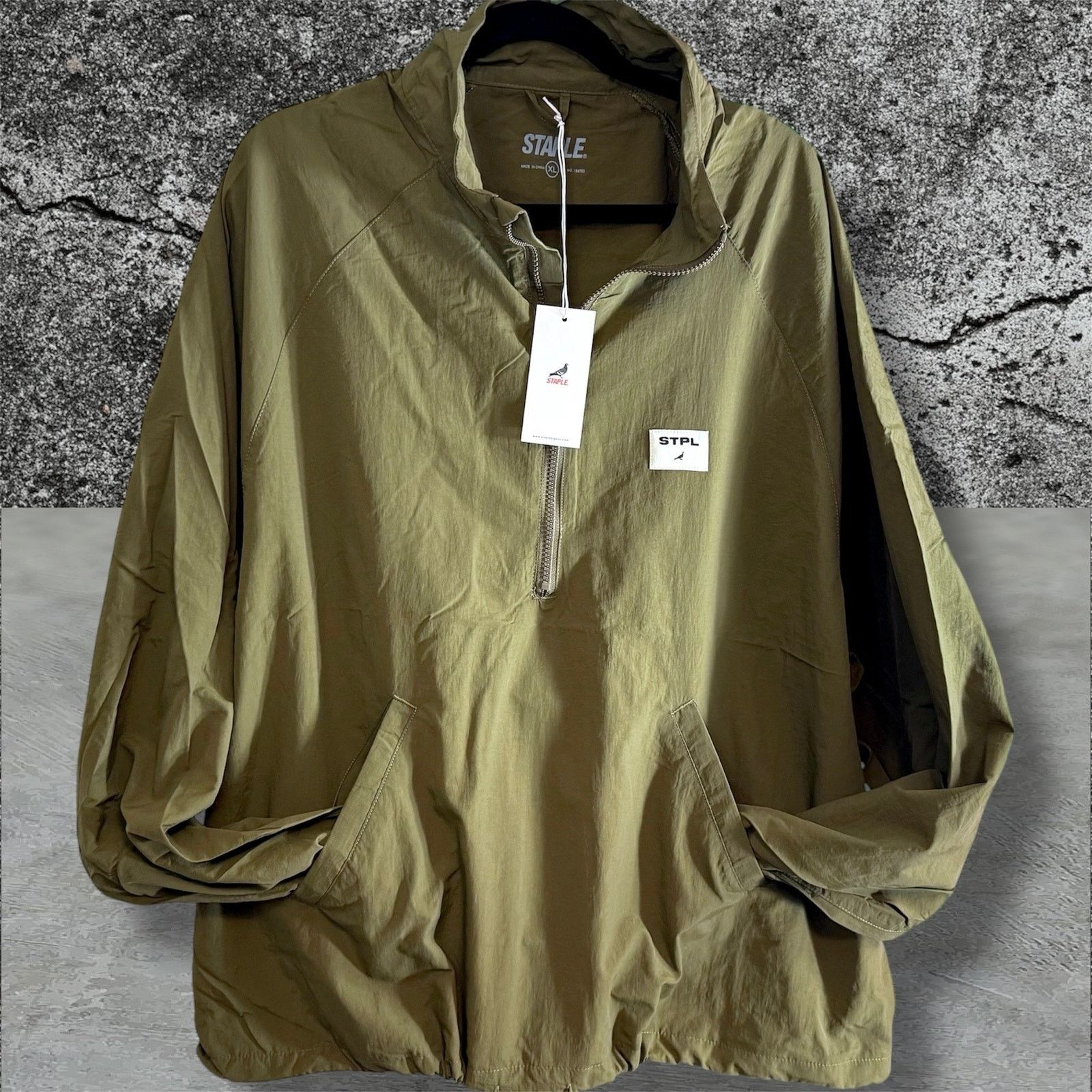 Staple •NWT• Staple Pigeon Jacket Windbreaker Jacket in Olive • XL Size US XL / EU 56 / 4 - 1 Thumbnail