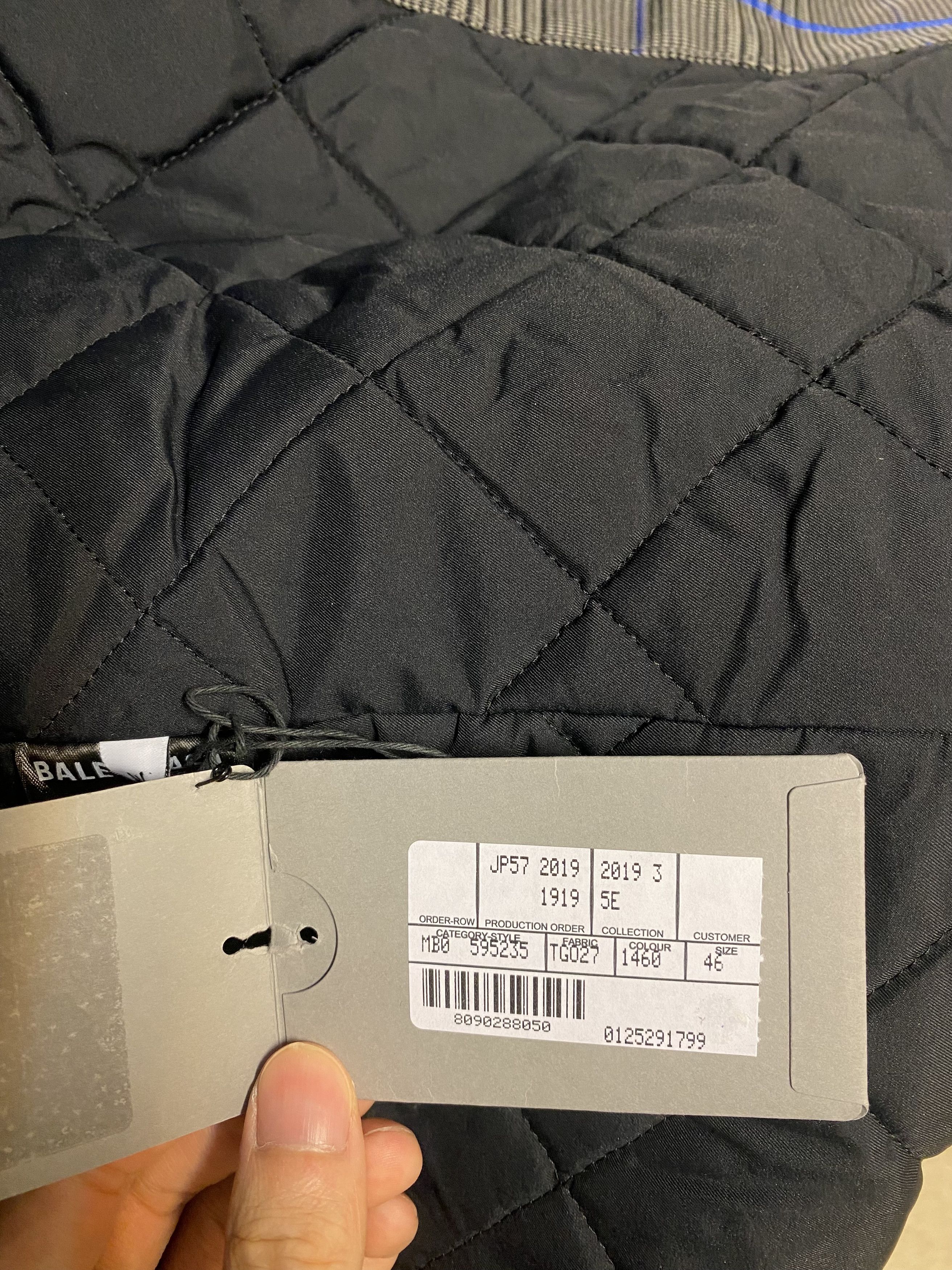 Balenciaga BALENCIAGA Fall 2019 Collection Check Pinched Parka Size US S / EU 44-46 / 1 - 5 Thumbnail