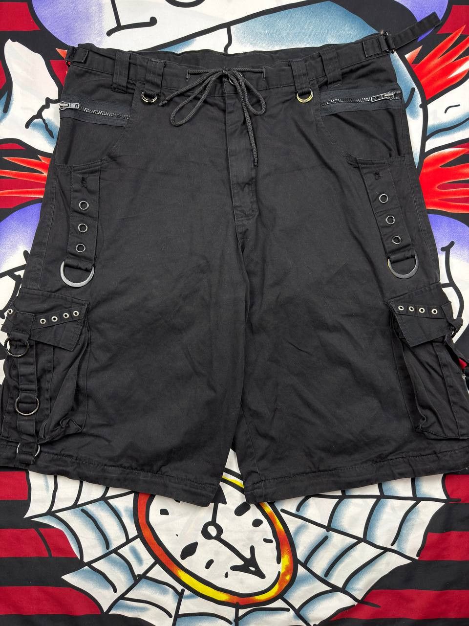 Tripp NYC Hard Leather Stuff y2k gothic avntgarde shorts Size 34 Size US 34 / EU 50 - 1 Thumbnail