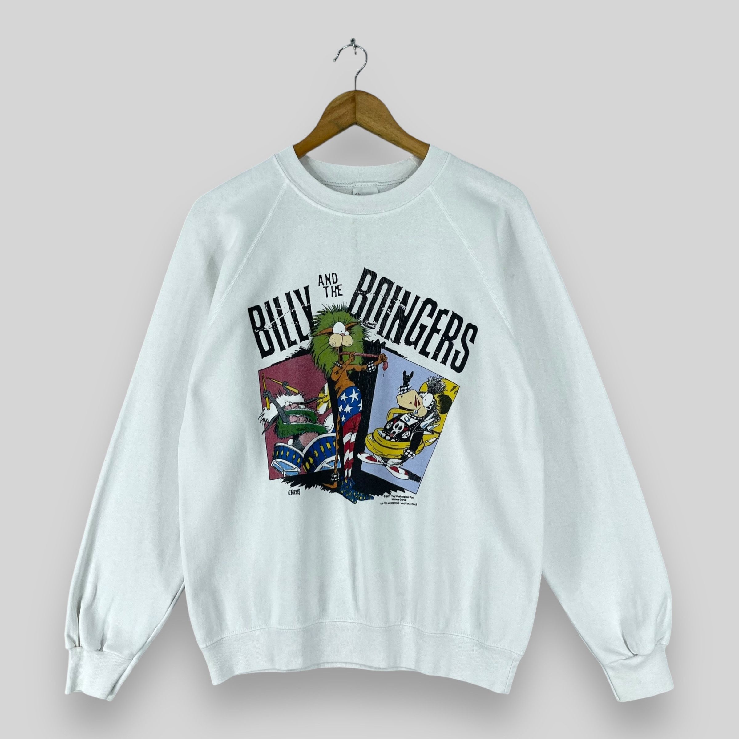 Vintage Vintage BILLY And The BOINGERS Cartoon Sweatshirt Size US M / EU 48-50 / 2 - 1 Thumbnail