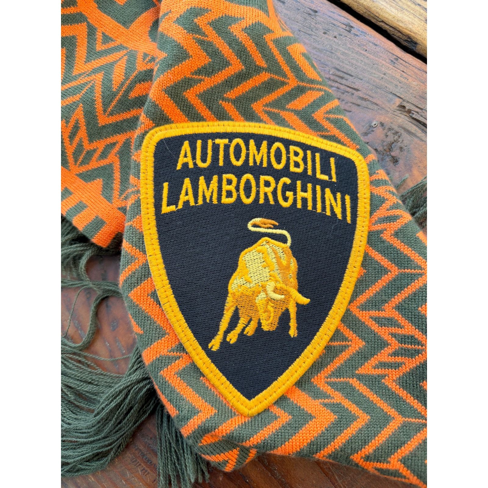 Rhude Rhude Lamborghini Embroidered Off Road Team Scarf Size ONE SIZE - 5 Thumbnail
