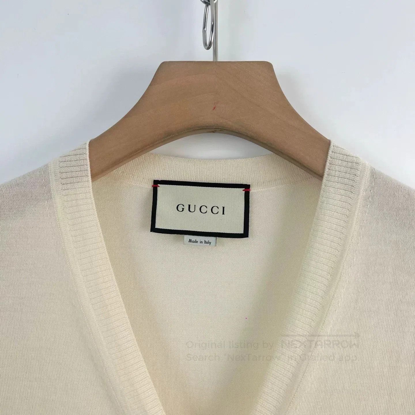 Gucci Gucci V-neck Knit Cardigan S. Size S / US 4 / IT 40 - 3 Thumbnail