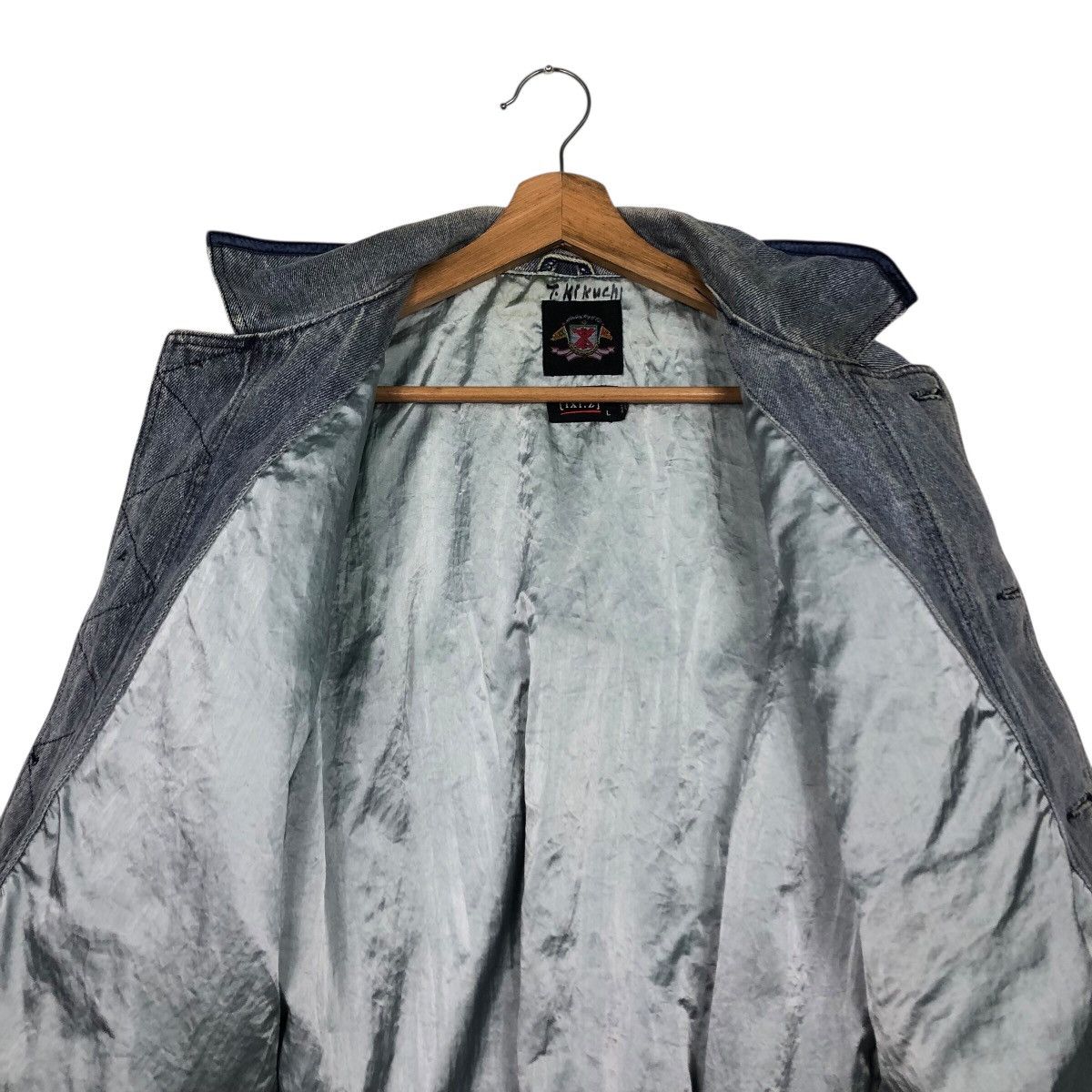 Japanese Brand Íxiz Made in Japan Wayahead Denim Jacket Issey Miyake Size US L / EU 52-54 / 3 - 15 Thumbnail
