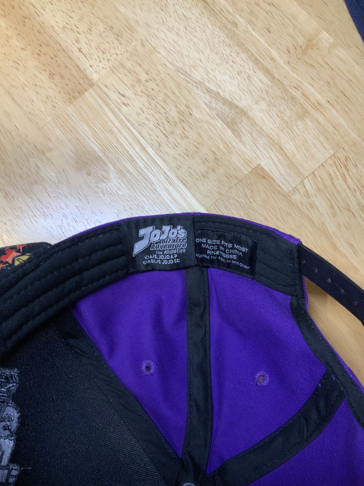 Japanese Brand Jojo’s Bizarre Adventure Snapback hat Size ONE SIZE - 3 Thumbnail