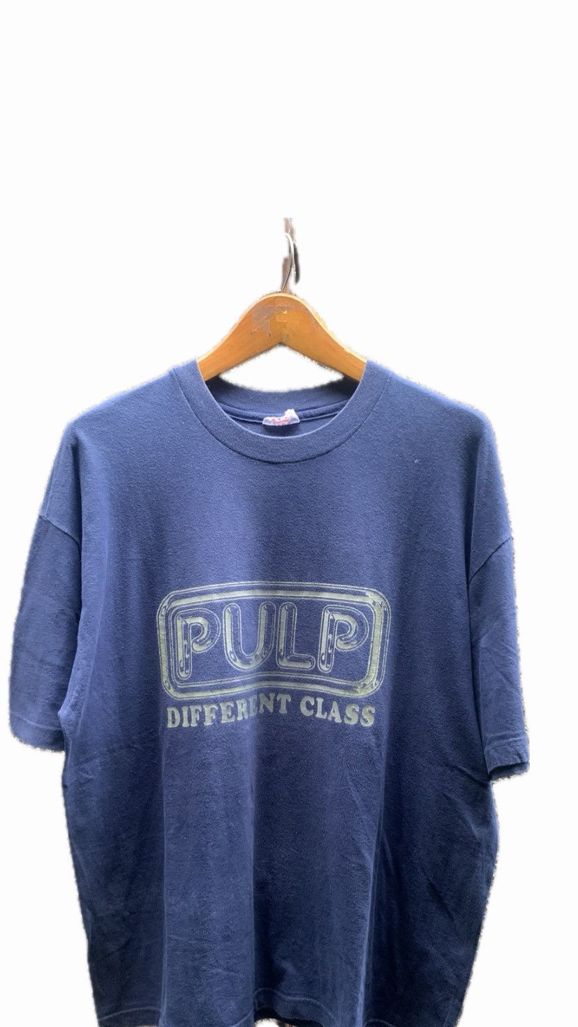 image of Band Tees x Vintage 90's Pulp Shirt Britpop Oasis,blur, Supergrass in Blue, Men's (Size XL)