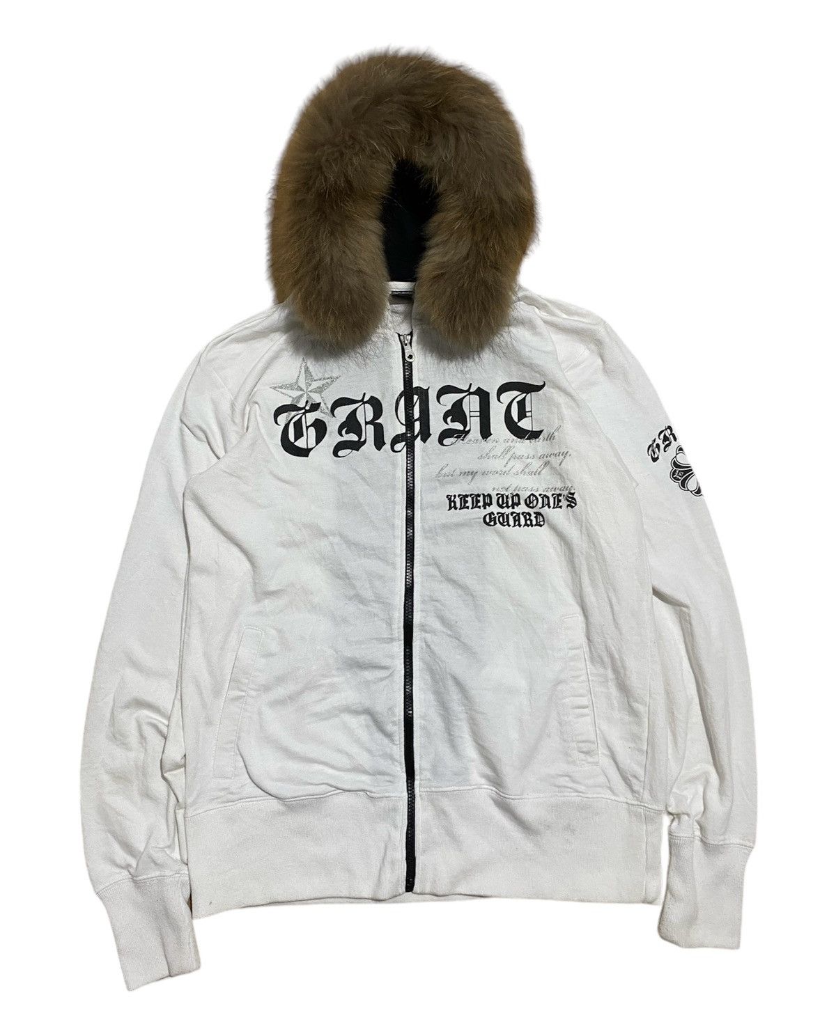 If Six Was Nine × Japanese Brand × Le Grande Bleu (L.G.B.) Vintage poem fur hoodie ppfm style Size US L / EU 52-54 / 3 - 1 Thumbnail