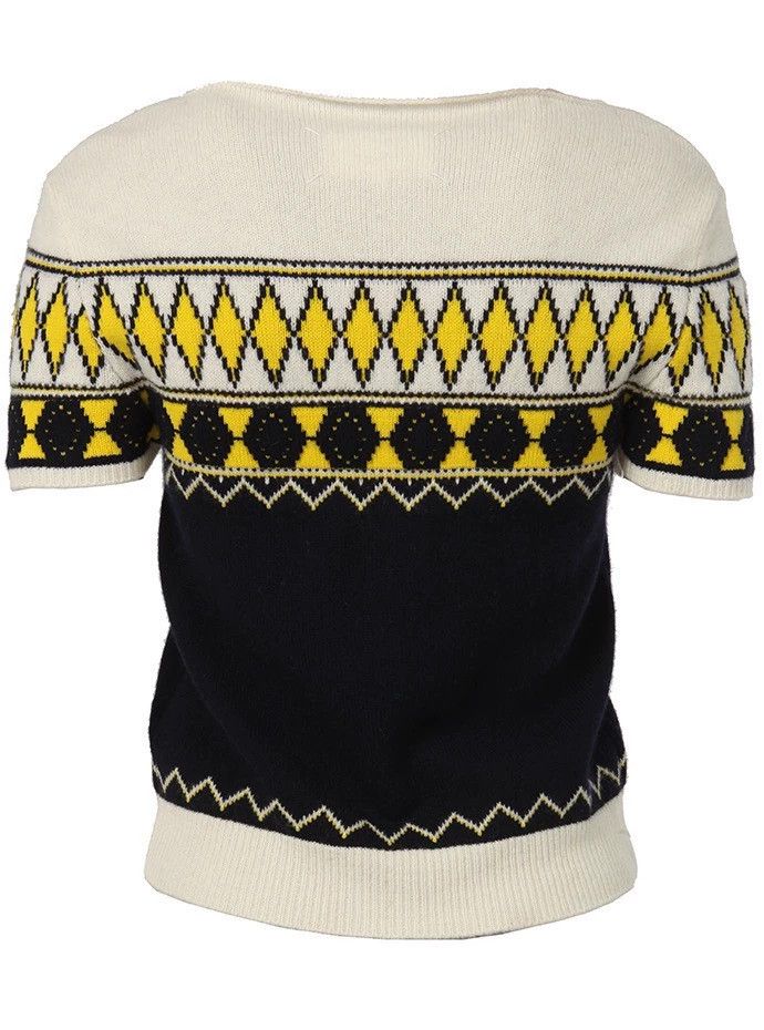 Maison Margiela Maison Margiela Knitted jacquart sweater Size M / US 6-8 / IT 42-44 - 2 Thumbnail