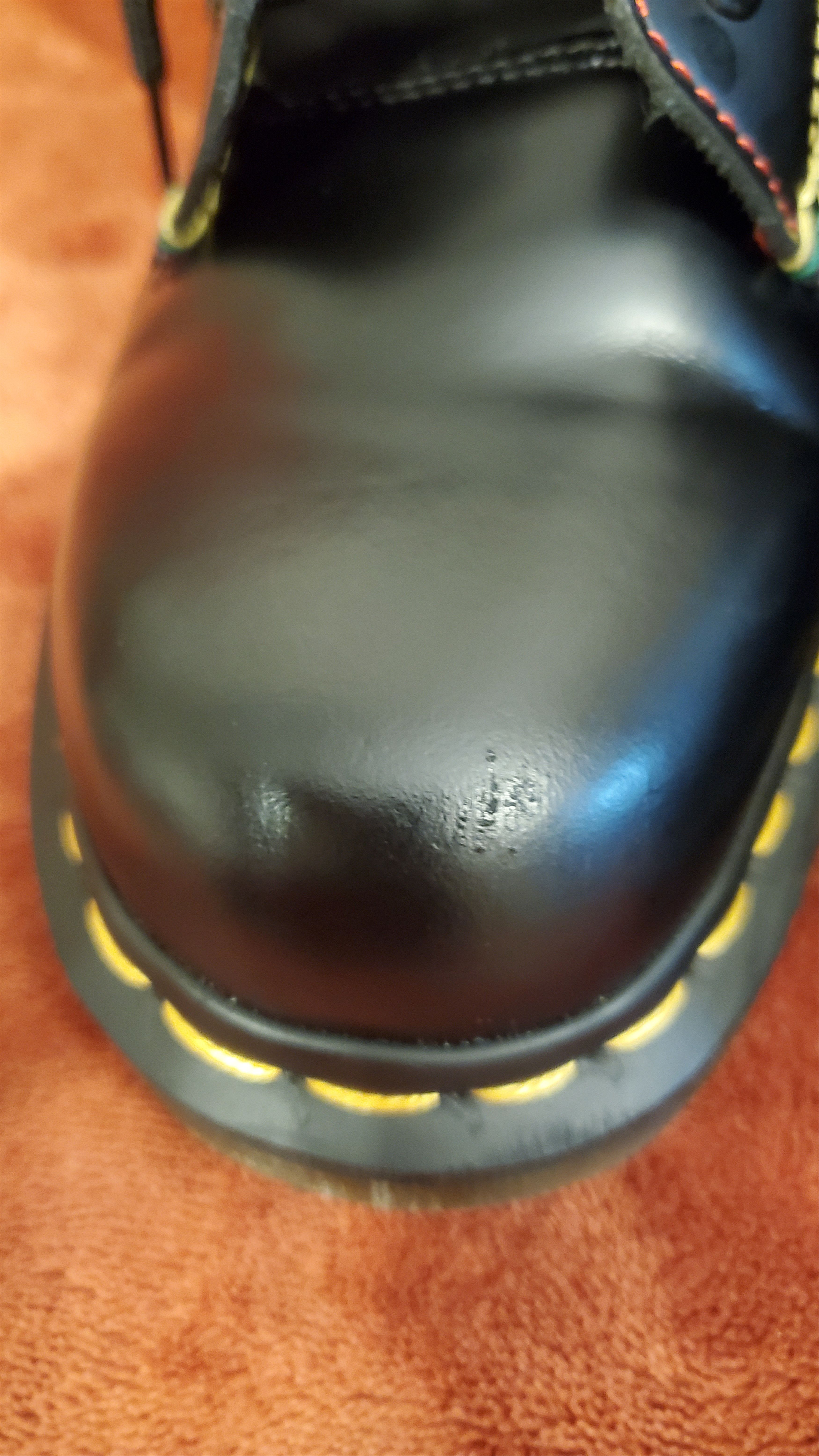 Dr. Martens DR MARTENS BLACK LEATHER PRIDE BOOTS Size US 8 / IT 38 - 5 Thumbnail