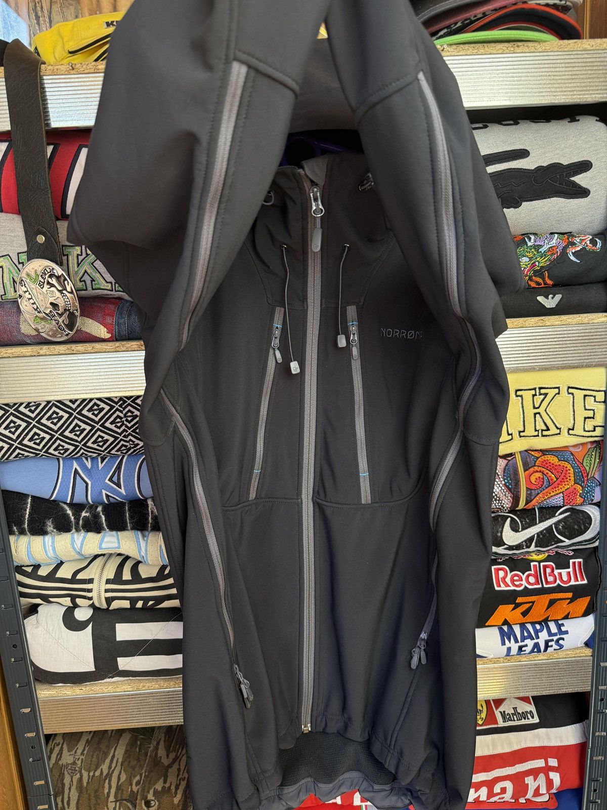Norrona Vintage NORRONA Jacket Soft Shell FLEX 3 Size US S / EU 44-46 / 1 - 11 Thumbnail