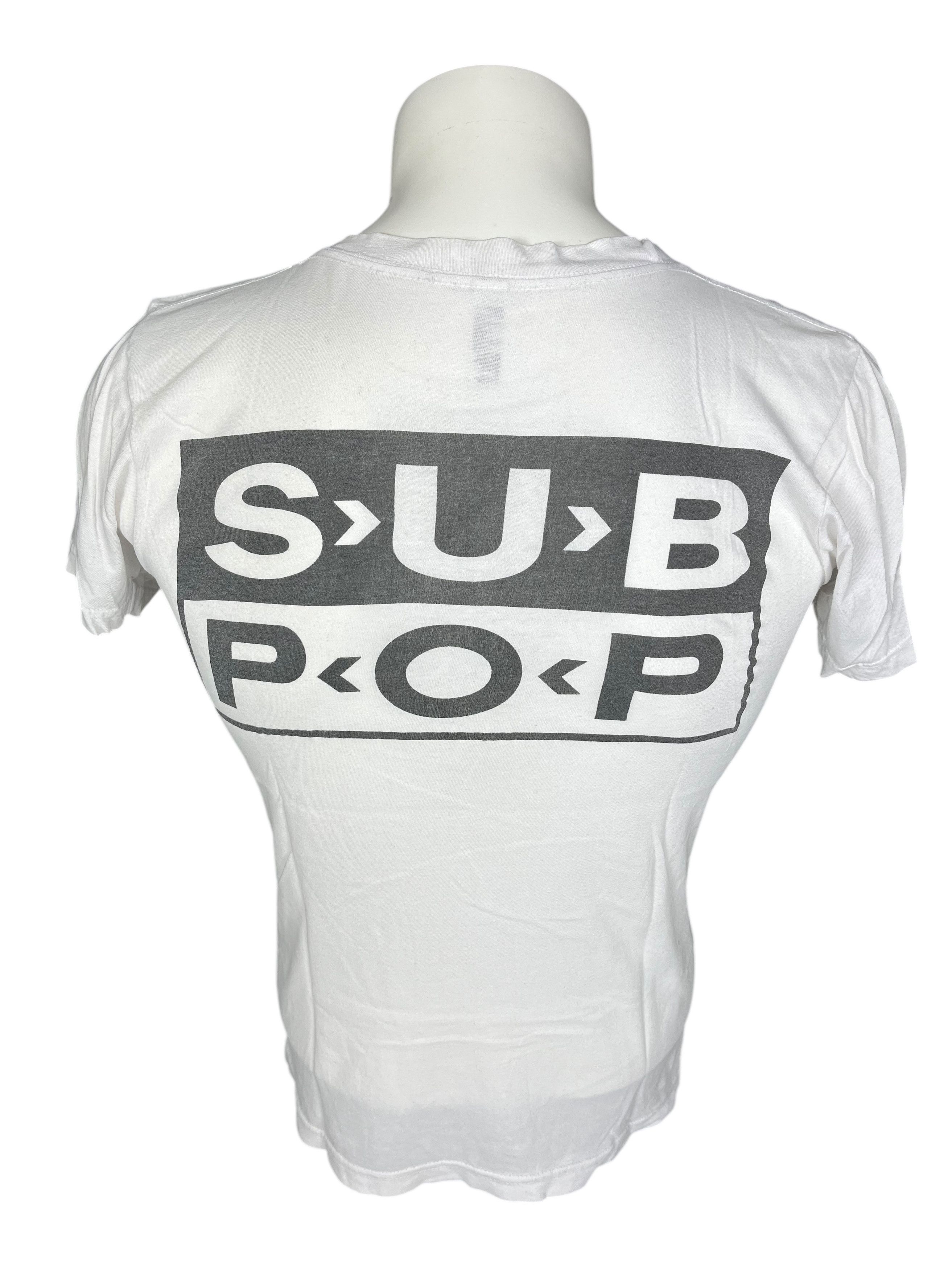 Nirvana Vintage 00s Sub Pop Loser Made In USA Shirt Grunge Size US S / EU 44-46 / 1 - 3 Thumbnail