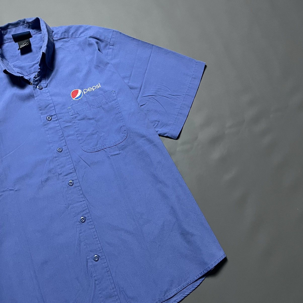 Pepsi × Vintage Vintage 90's Pepsi Work Shirt Size US XL / EU 56 / 4 - 5 Thumbnail