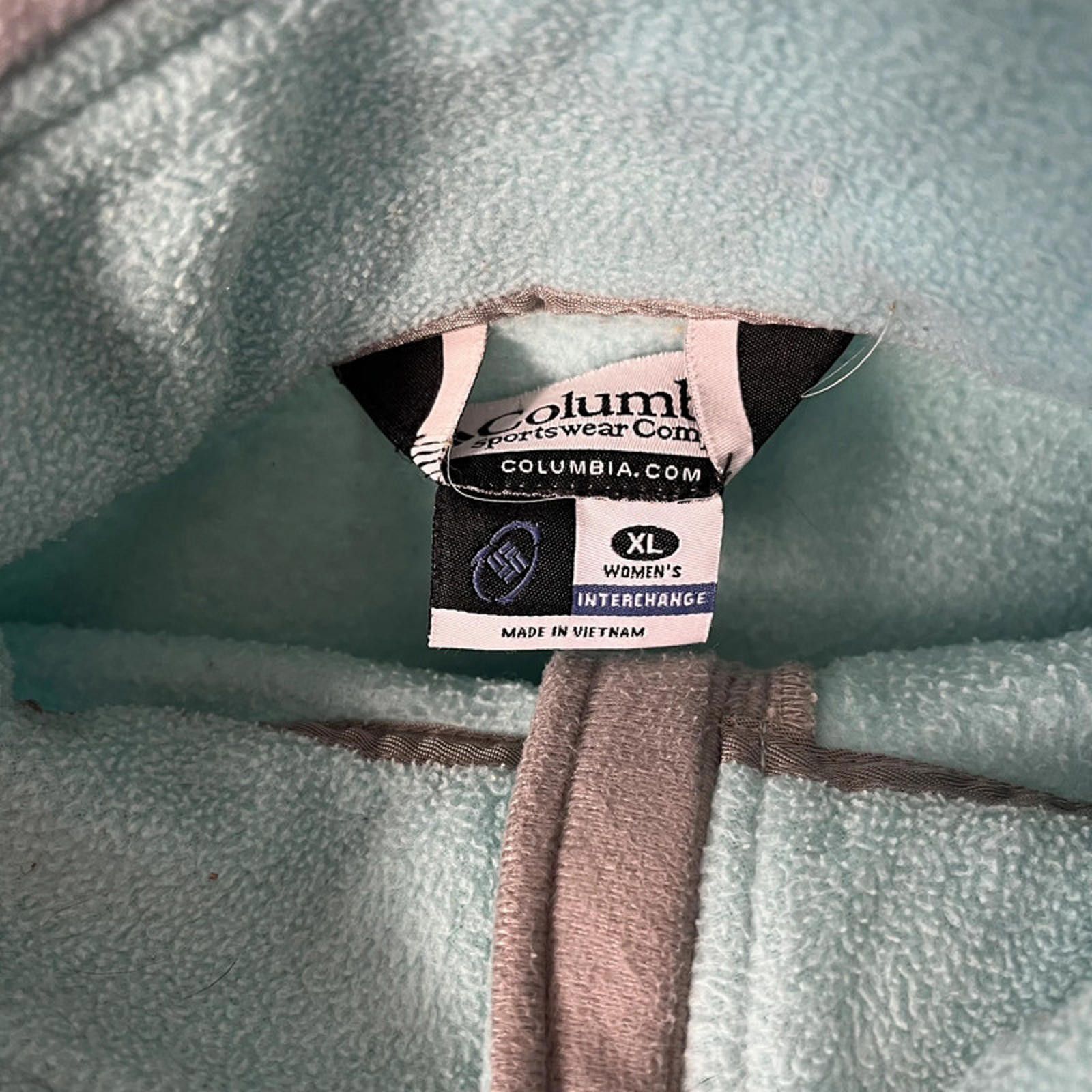 Columbia Women’s Columbia Fleece - XL - Lightblue/white Size L / US 10 / IT 46 - 4 Thumbnail