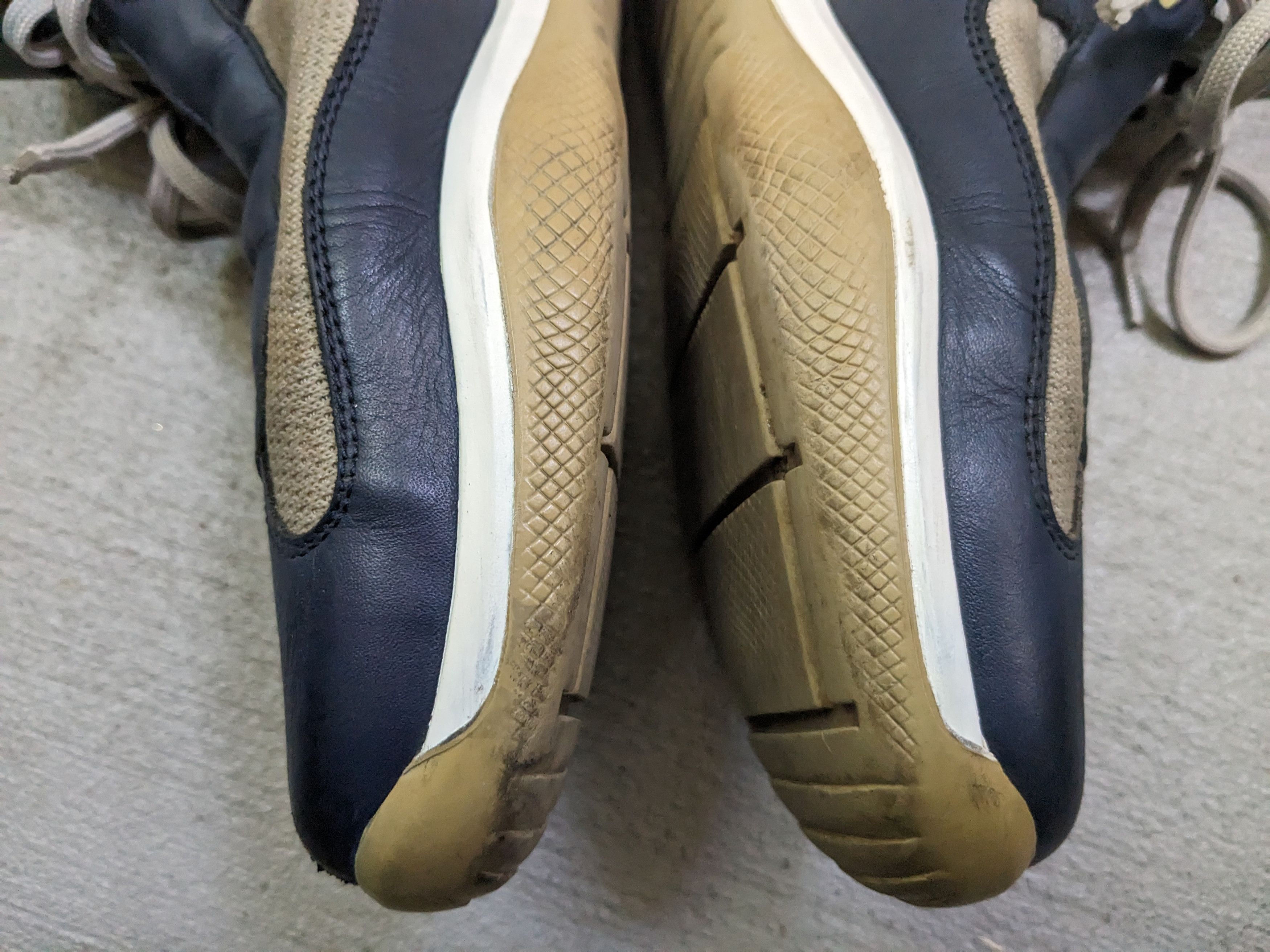 Prada Prada America's Cup Sneakers Navy Blue High 9.5 Leather Size US 9.5 / EU 42-43 - 9 Thumbnail