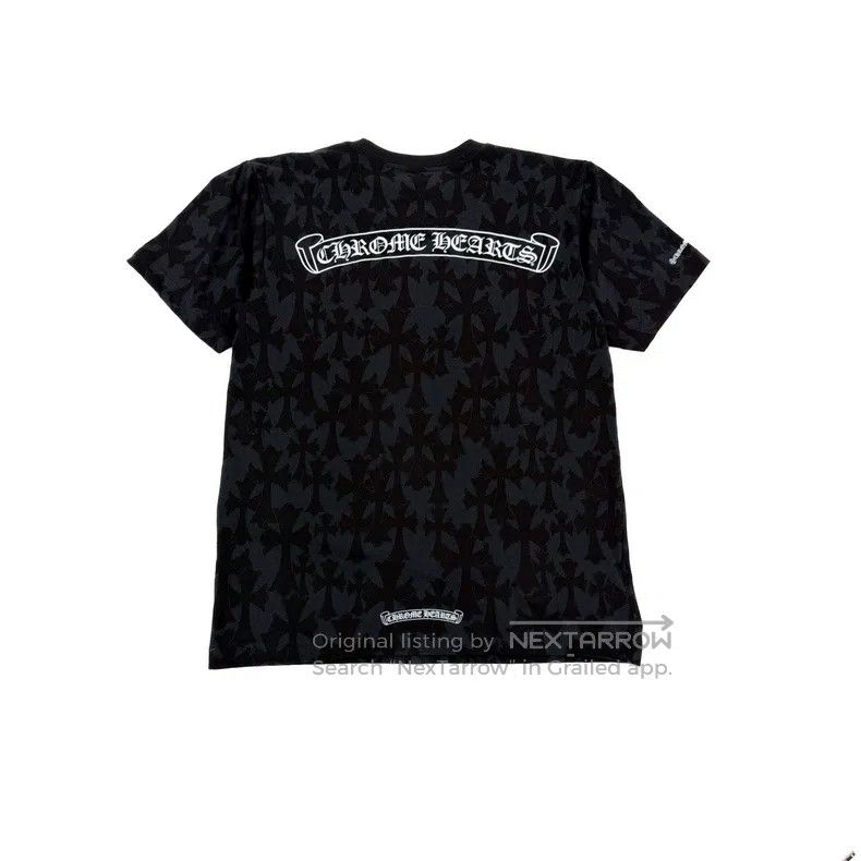 Chrome Hearts CHROME HEARTS Size M Full dark cross short sleeve Size US M / EU 48-50 / 2 - 2 Thumbnail