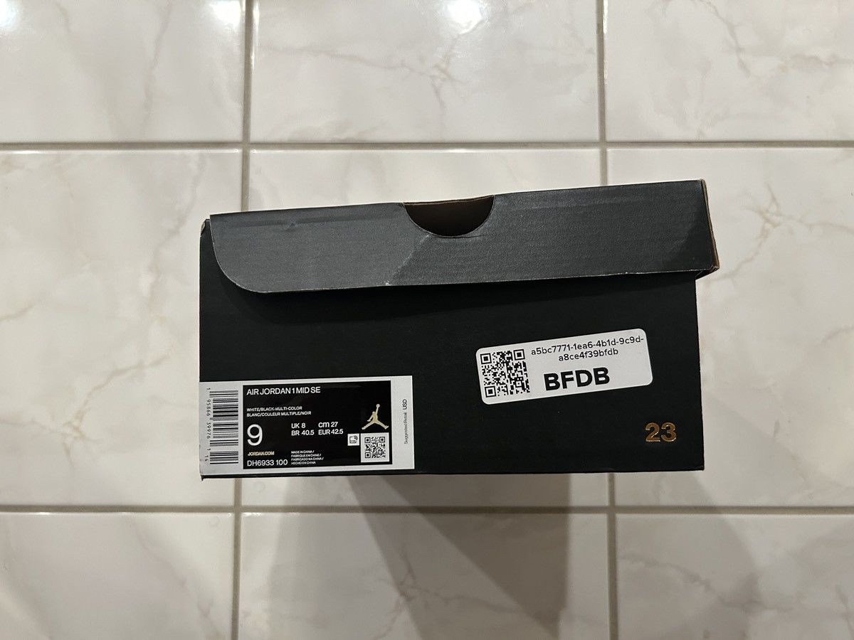 Jordan Brand Jordan 1 Diamond Shorts Mid SE Size US 9 / EU 42 - 12 Thumbnail