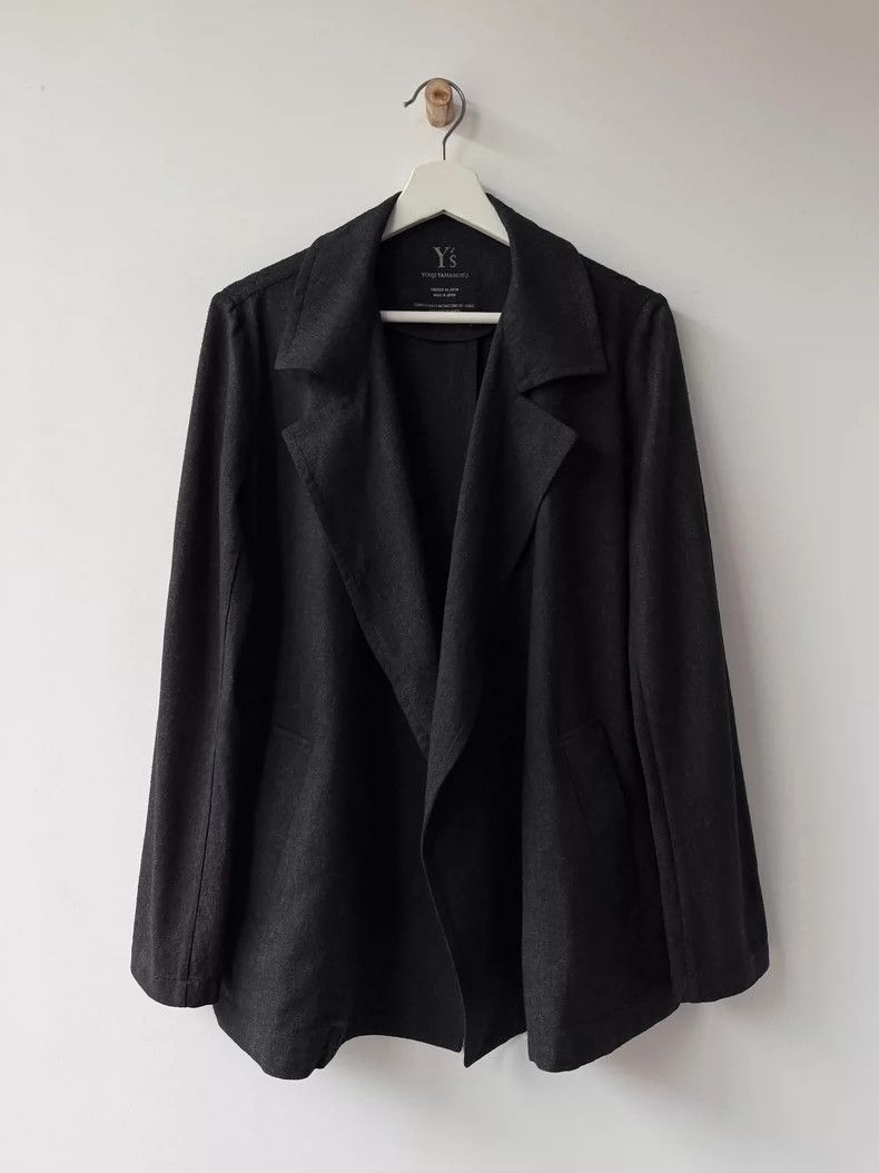 Yohji Yamamoto yohji yamamoto 12AW Yohji Yamamoto Mainline Silk Jacket 250 Size US L / EU 52-54 / 3 - 2 Thumbnail