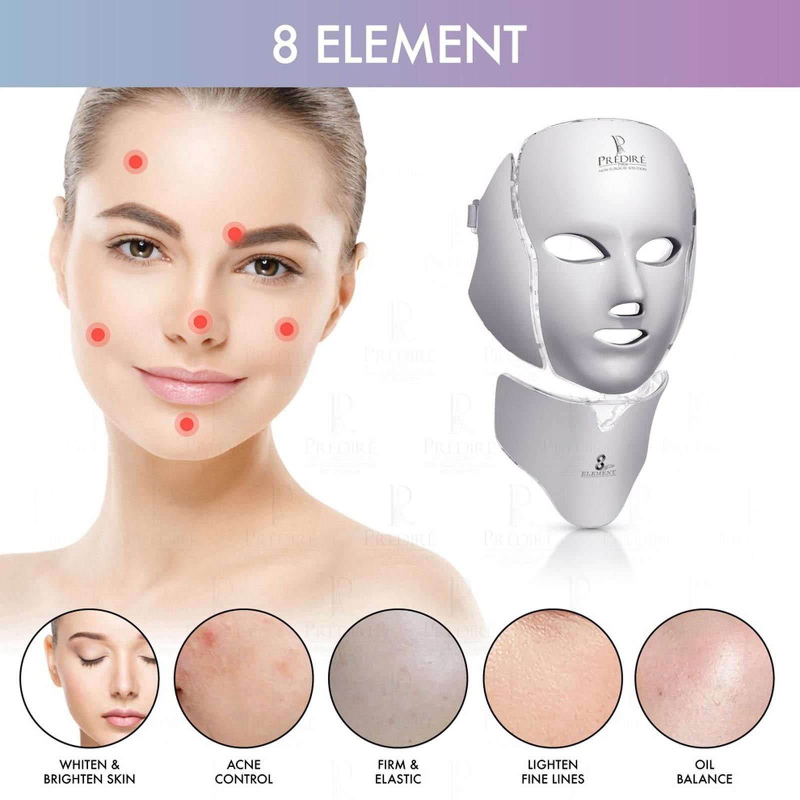 Other Predire Paris Luxury Limited Edition 8LED Multi-Purpose Mask Size ONE SIZE - 8 Thumbnail