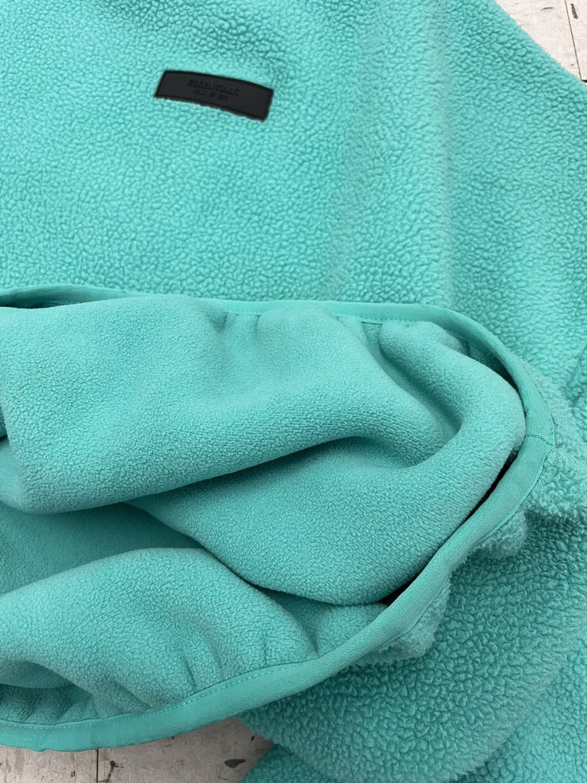Essentials × Fear of God Polar Fleece Crewneck Sweatshirt Oversized Seafoam Size US S / EU 44-46 / 1 - 10 Thumbnail