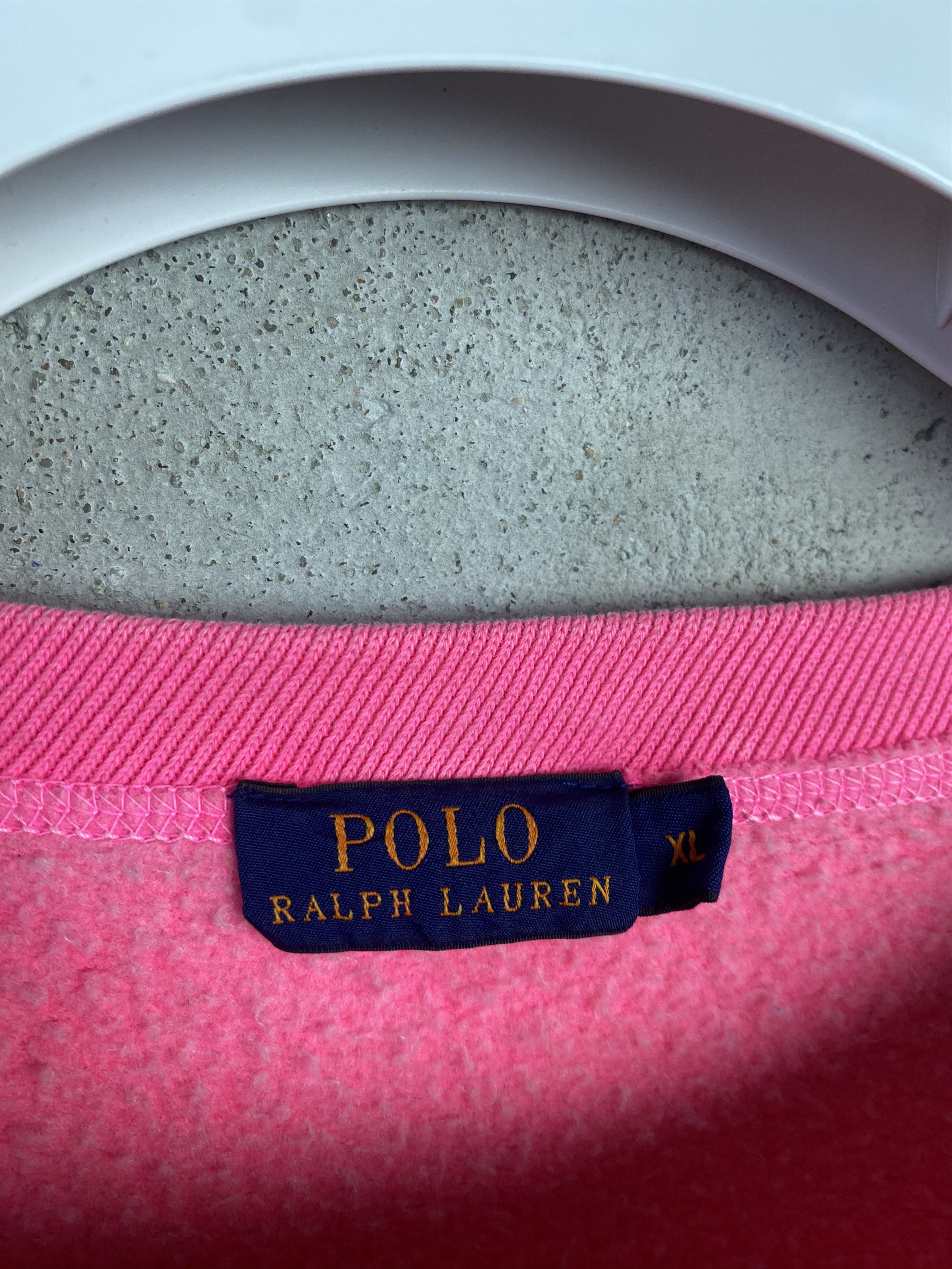 Polo Ralph Lauren Polo Ralph Lauren small pony sweatshirt crewneck neon Size XL / US 12-14 / IT 48-50 - 3 Thumbnail