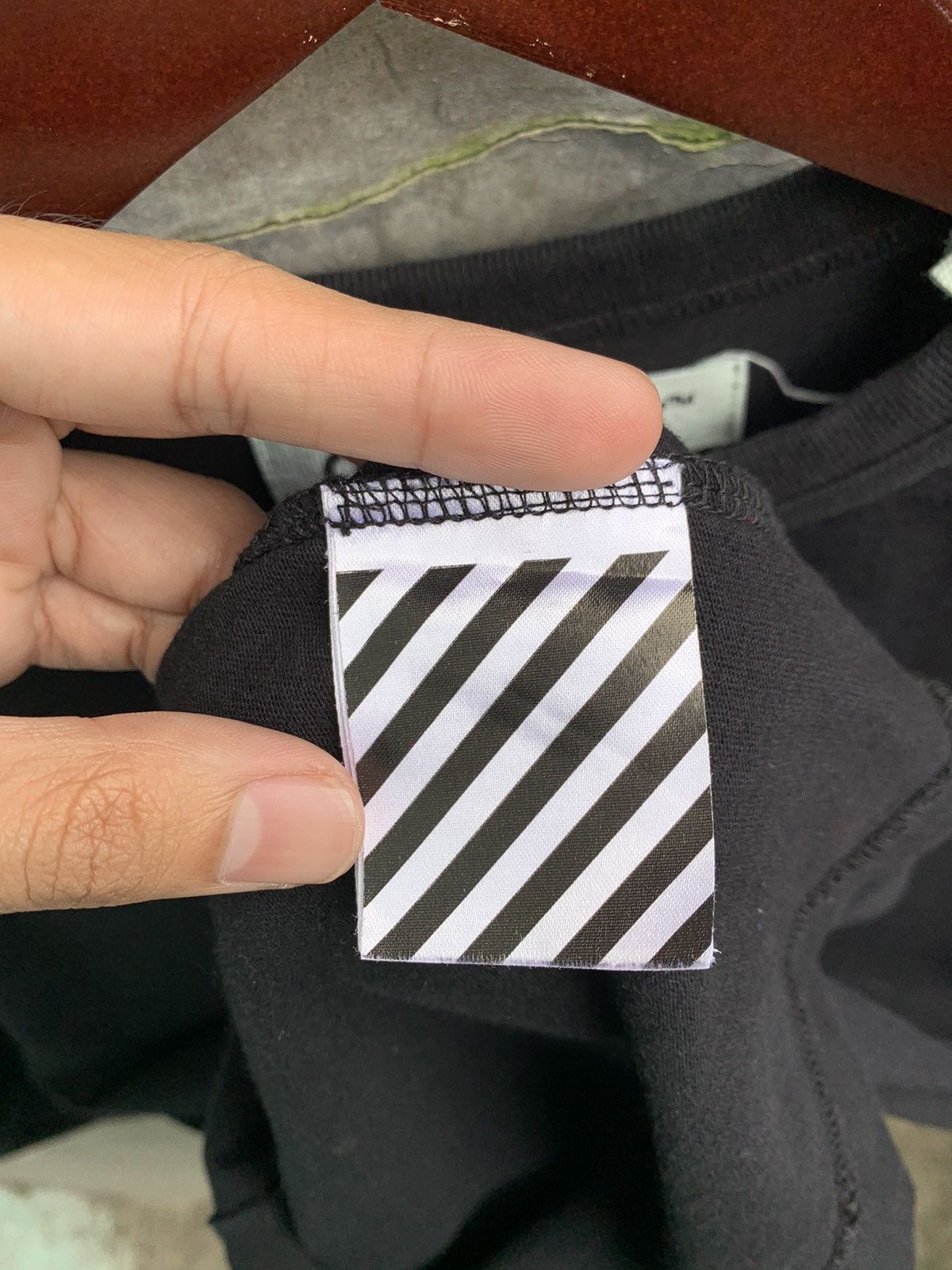 Off-White Brushed Diagonals Long Sleeve Size US XXS / EU 40 - 8 Thumbnail