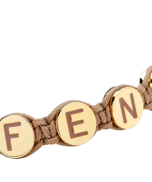 Fendi o1w1db10725 8AK690 Size: OS / Fendigraphy Bracelet in Beige Size ONE SIZE - 2 Thumbnail