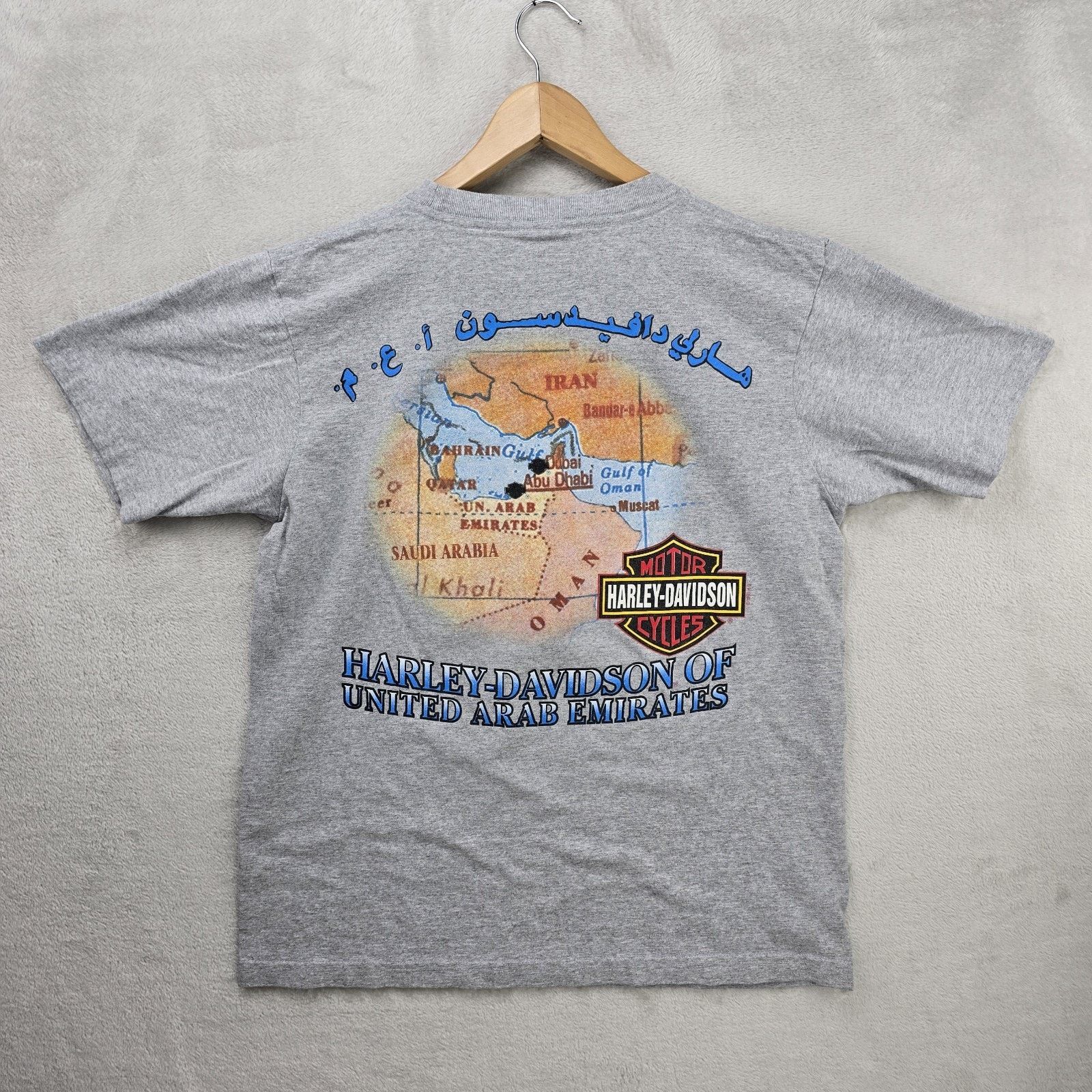 Harley Davidson Vintage Harley Davidson Shirt Large United Arab Emirates 90s Size US L / EU 52-54 / 3 - 6 Thumbnail