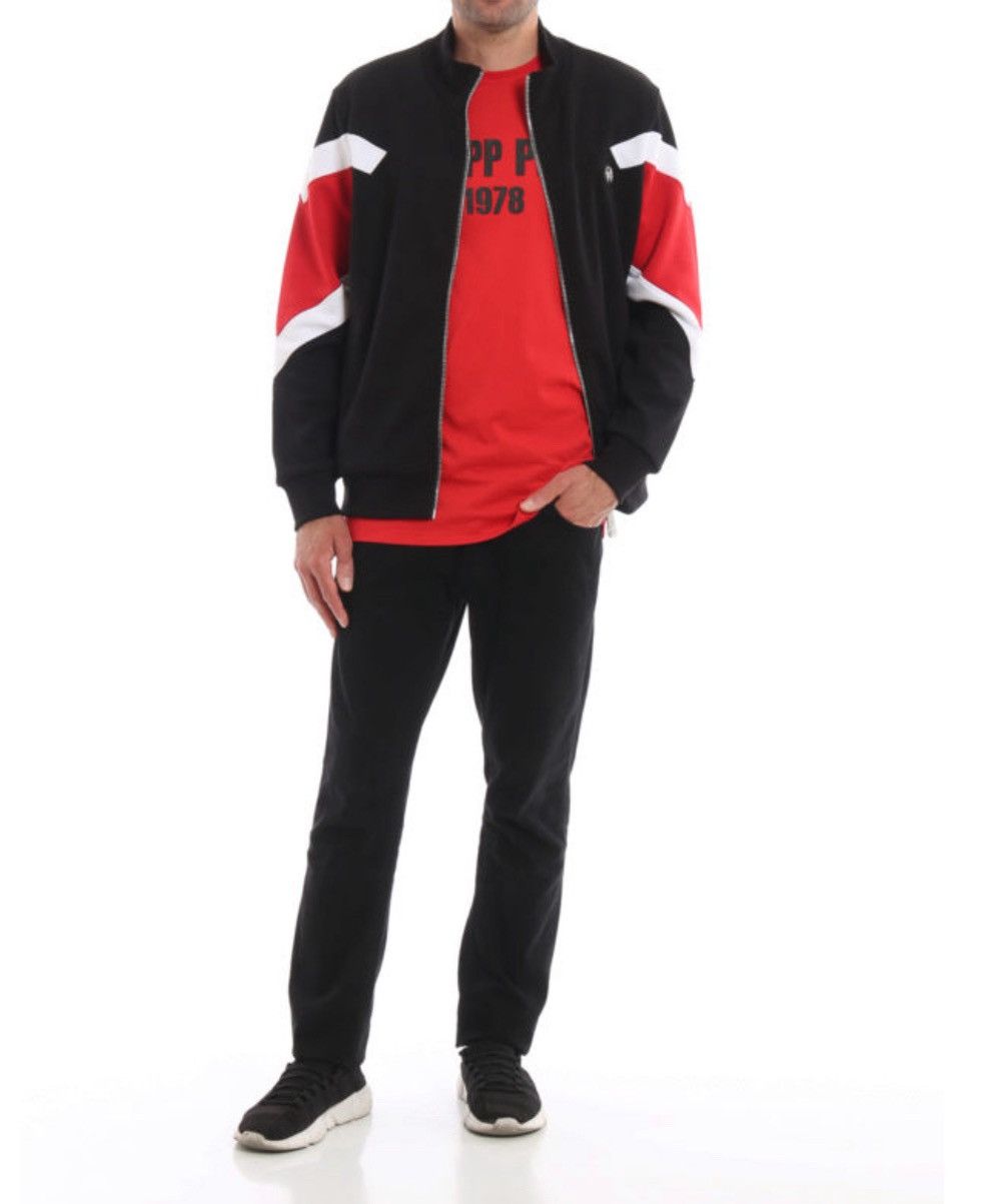 Philipp Plein PHILIPP PLEIN JOGGING JACKET P.L.N. Size US XXL / EU 58 / 5 - 5 Thumbnail