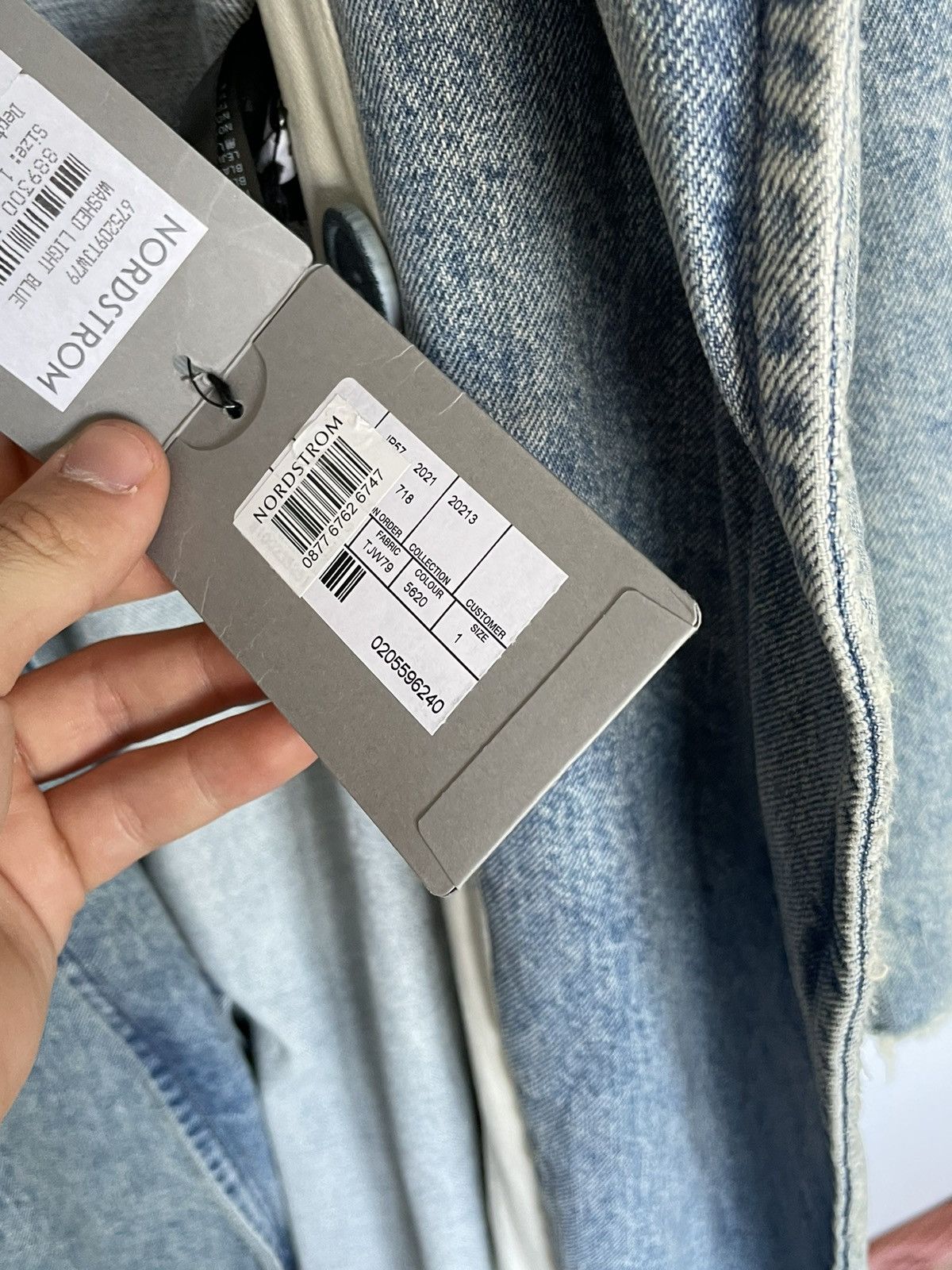Balenciaga Balenciaga Denim Boxy Long Coat Size US S / EU 44-46 / 1 - 13 Thumbnail