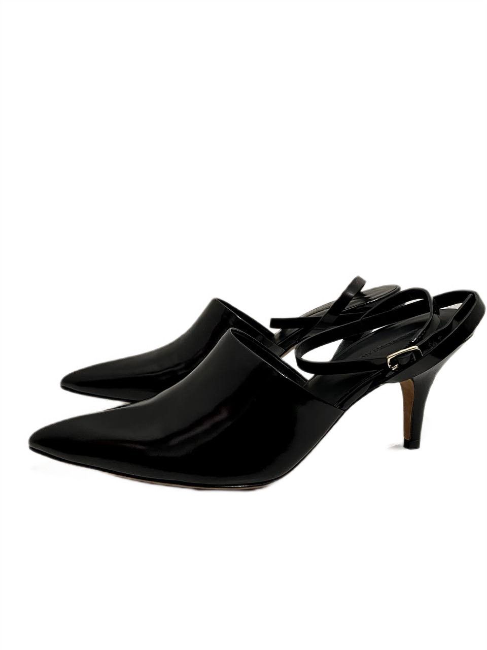 Alexander Wang Alexander Wang Lovisa Patent Leather Sling Back Pump Heels Size US 9 / IT 39 - 1 Thumbnail